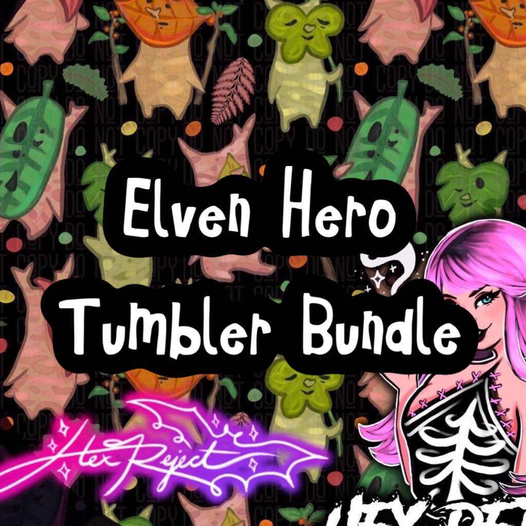 Elven Hero - 20 oz. Tumbler Files - Hex Reject