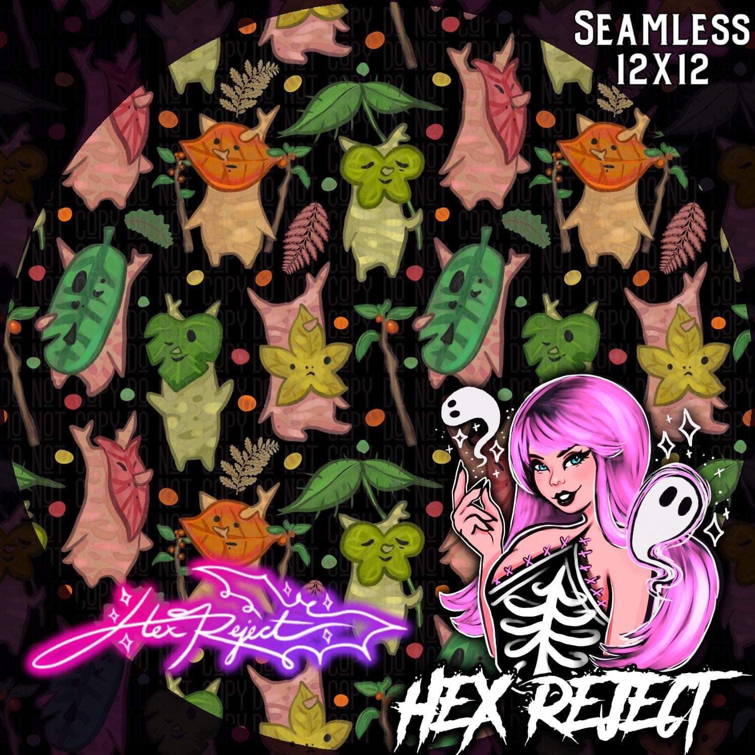 Forest Creatures - Seamless file - Hex Reject