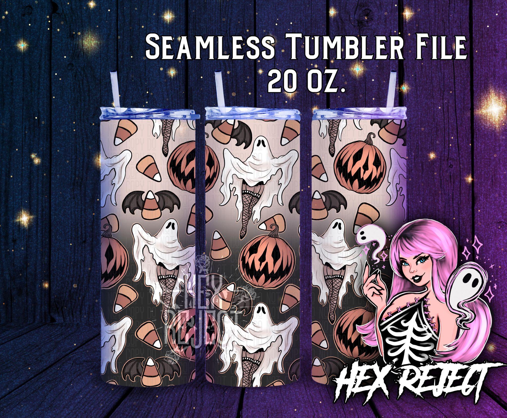 Neutralgoth Halloween - 20 oz. Tumbler Files - Hex Reject