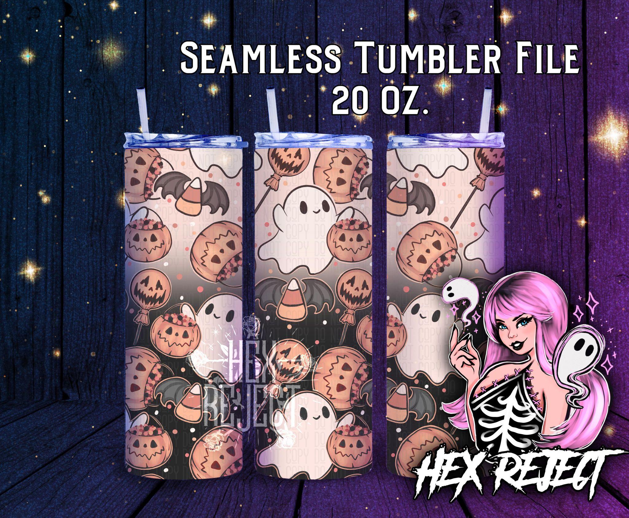 Neutralgoth Halloween - 20 oz. Tumbler Files - Hex Reject