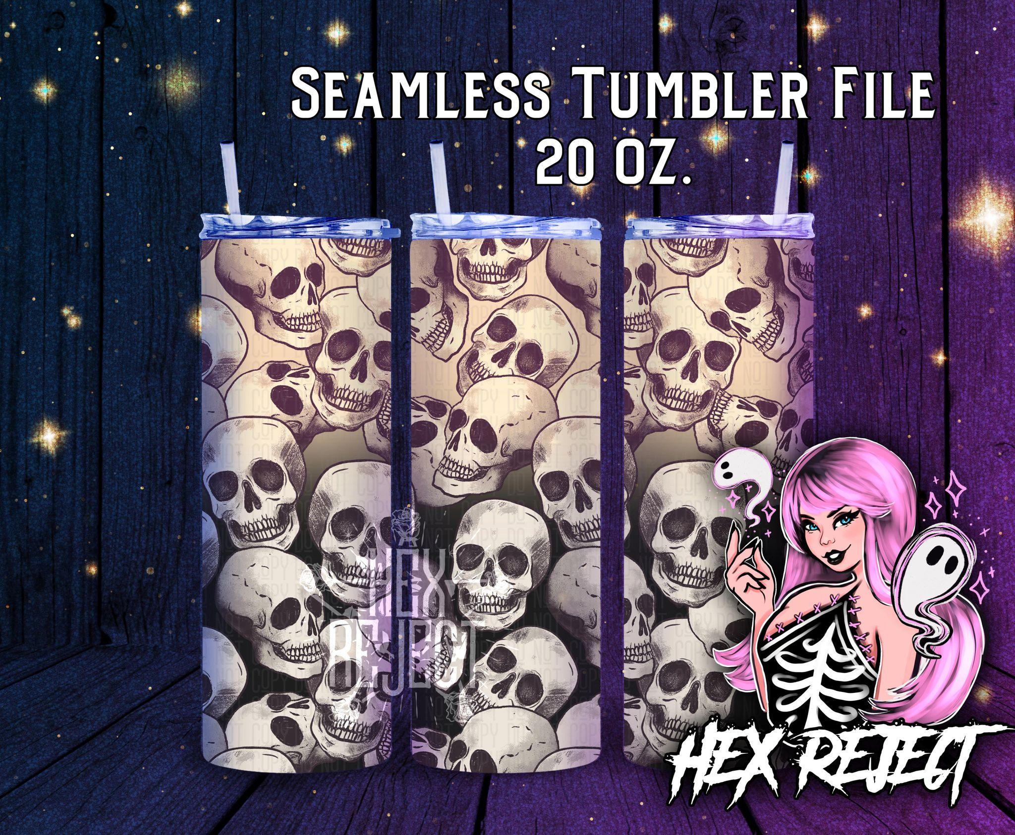 Neutralgoth Halloween - 20 oz. Tumbler Files - Hex Reject