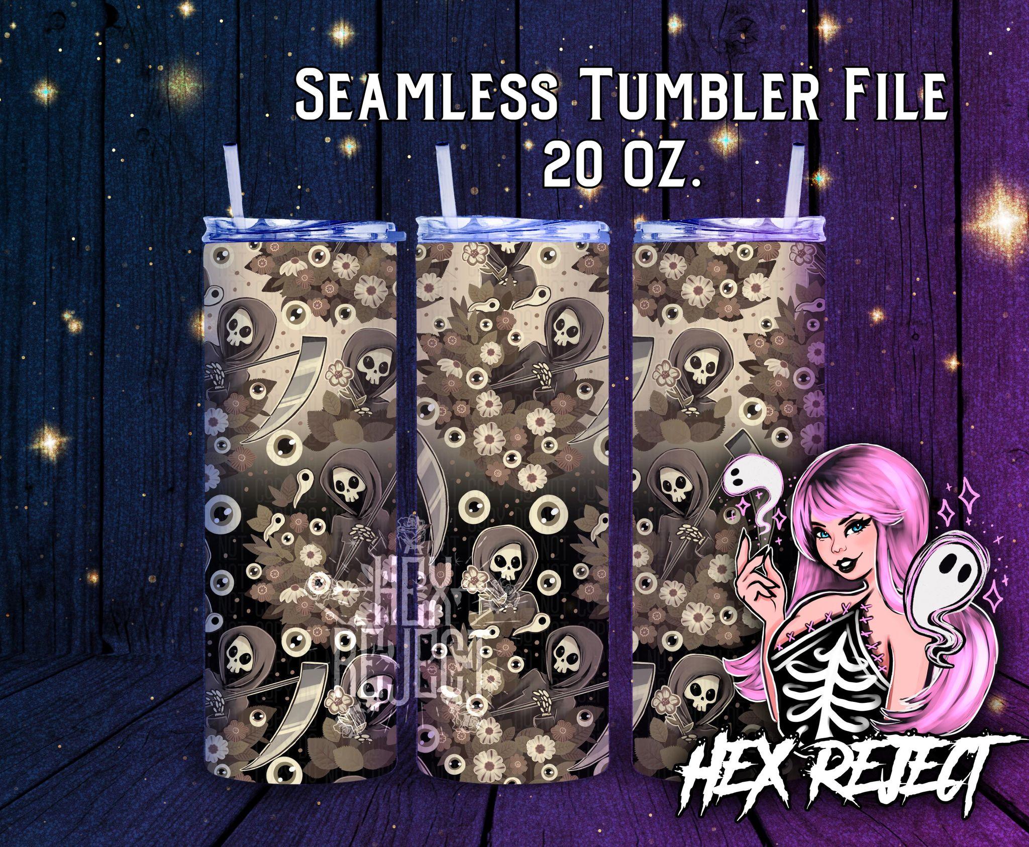 Neutralgoth Halloween - 20 oz. Tumbler Files - Hex Reject