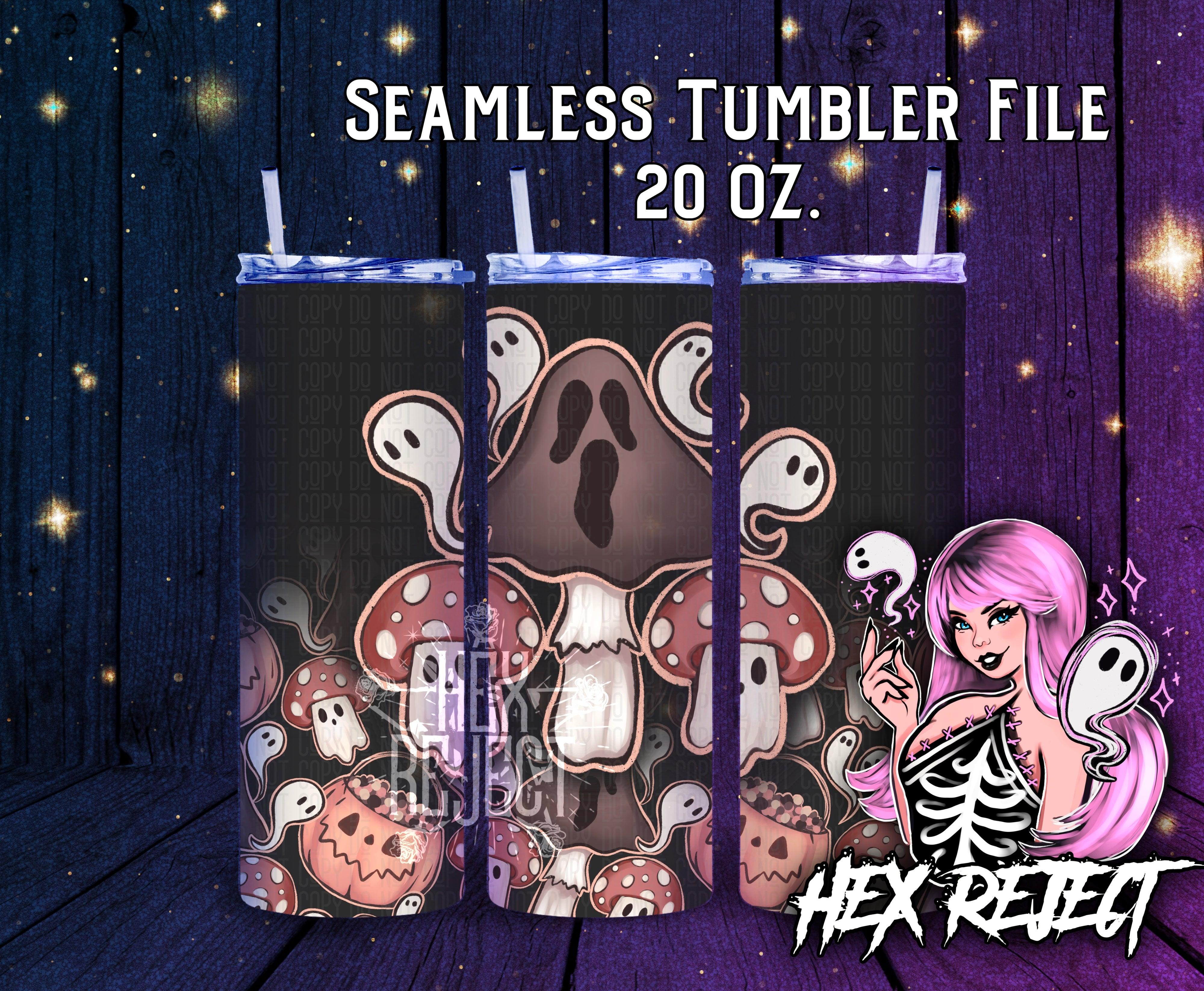 Neutralgoth Halloween - 20 oz. Tumbler Files - Hex Reject