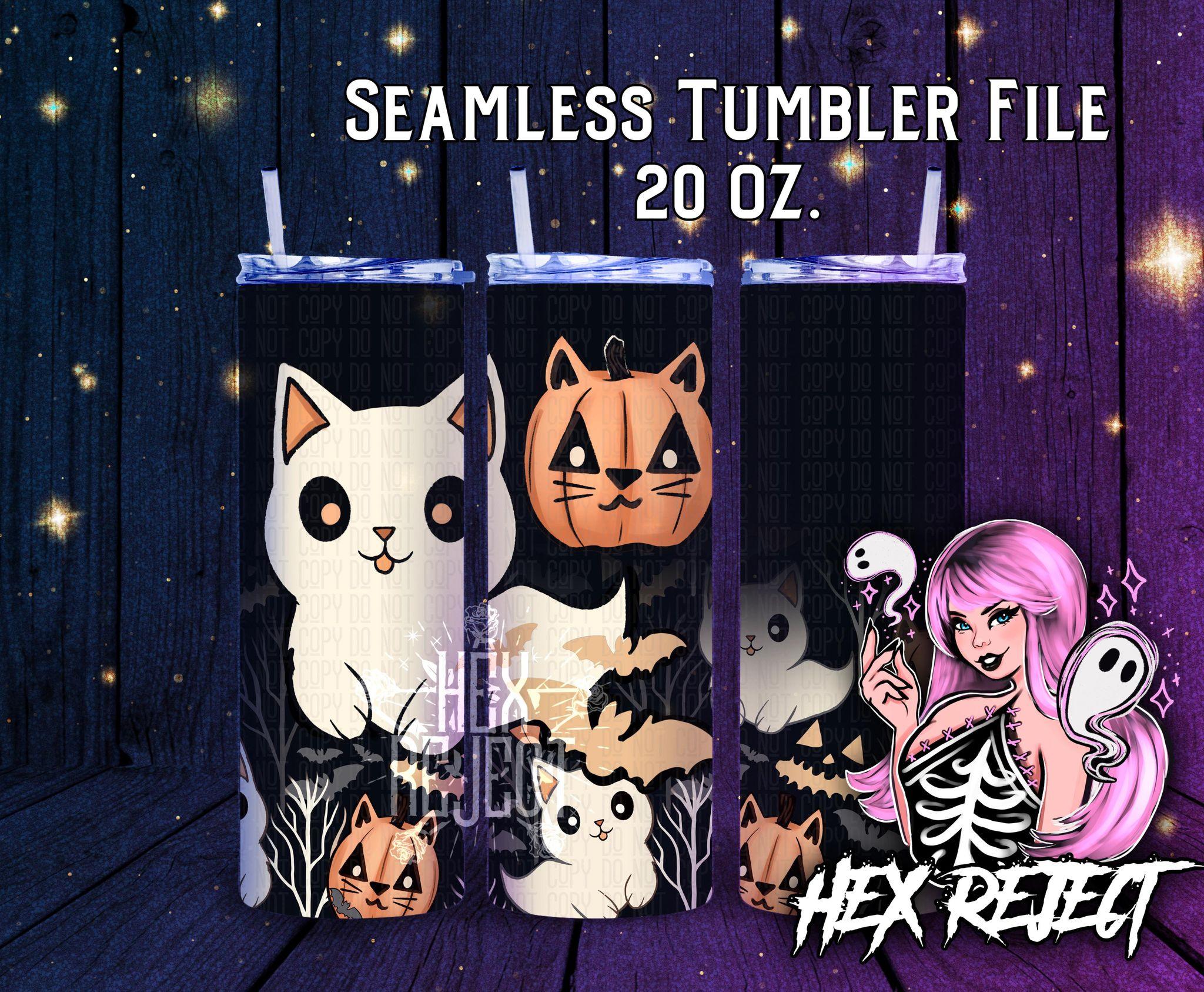 Neutralgoth Halloween - 20 oz. Tumbler Files - Hex Reject