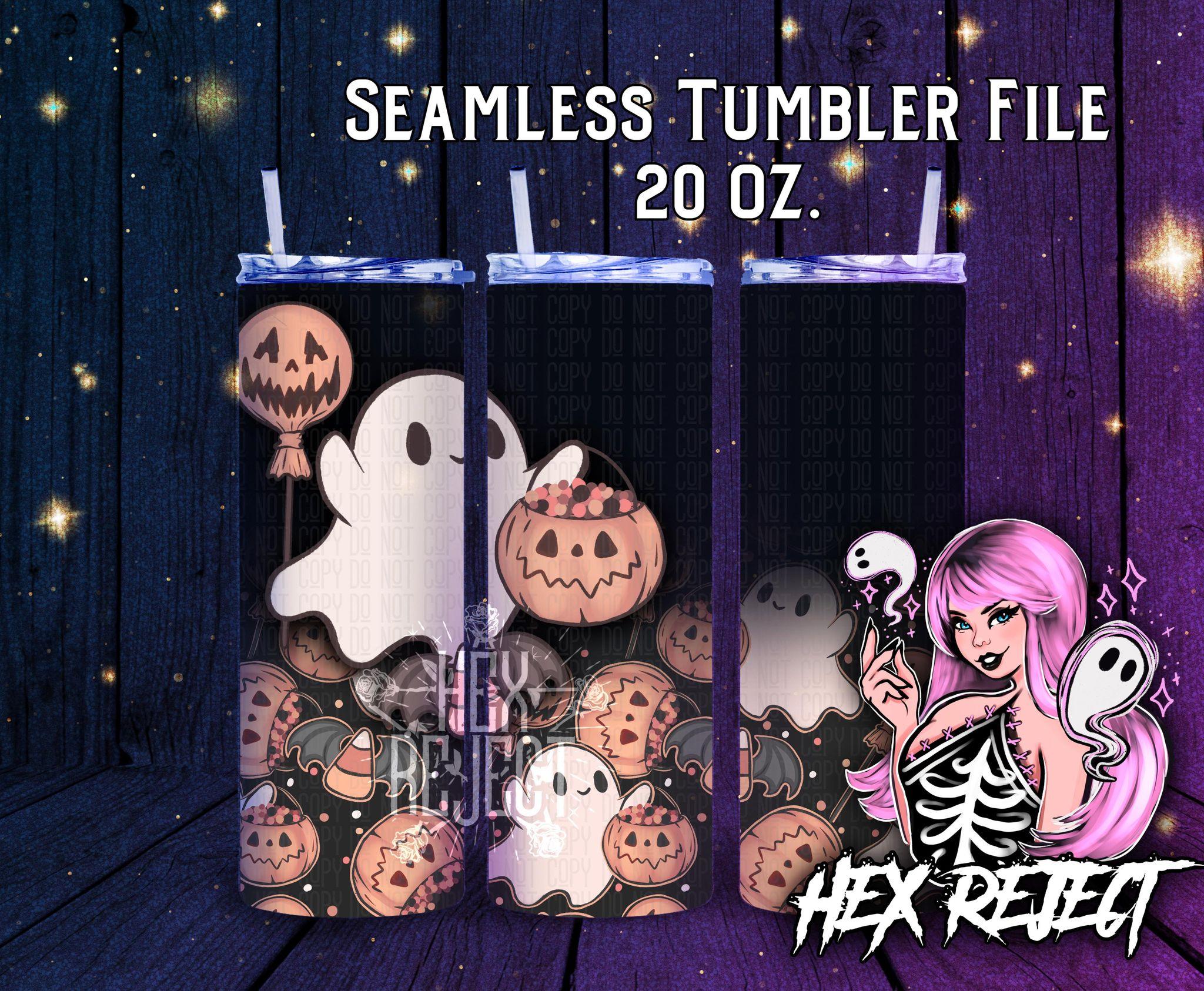 Neutralgoth Halloween - 20 oz. Tumbler Files - Hex Reject