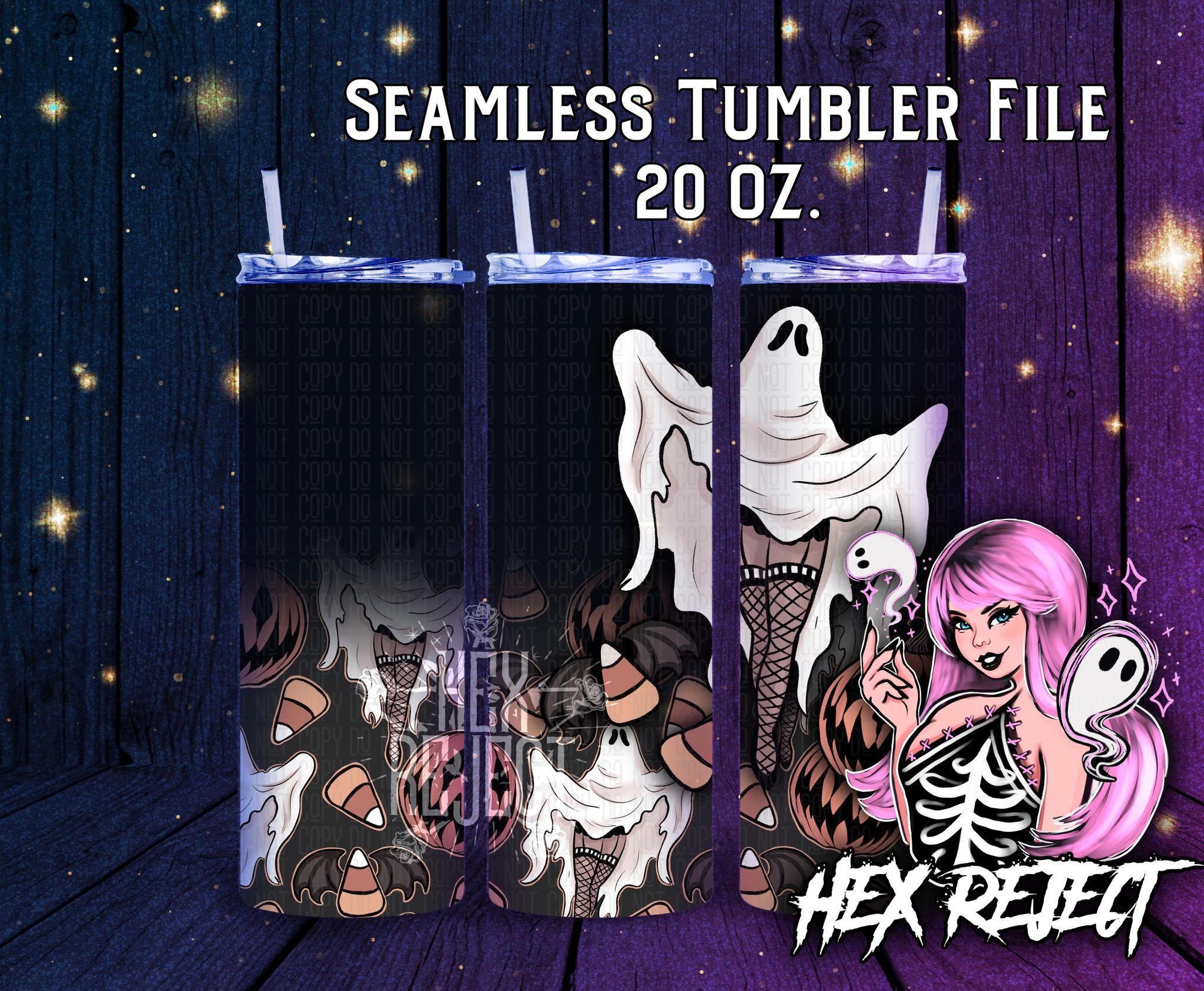 Neutralgoth Halloween - 20 oz. Tumbler Files - Hex Reject