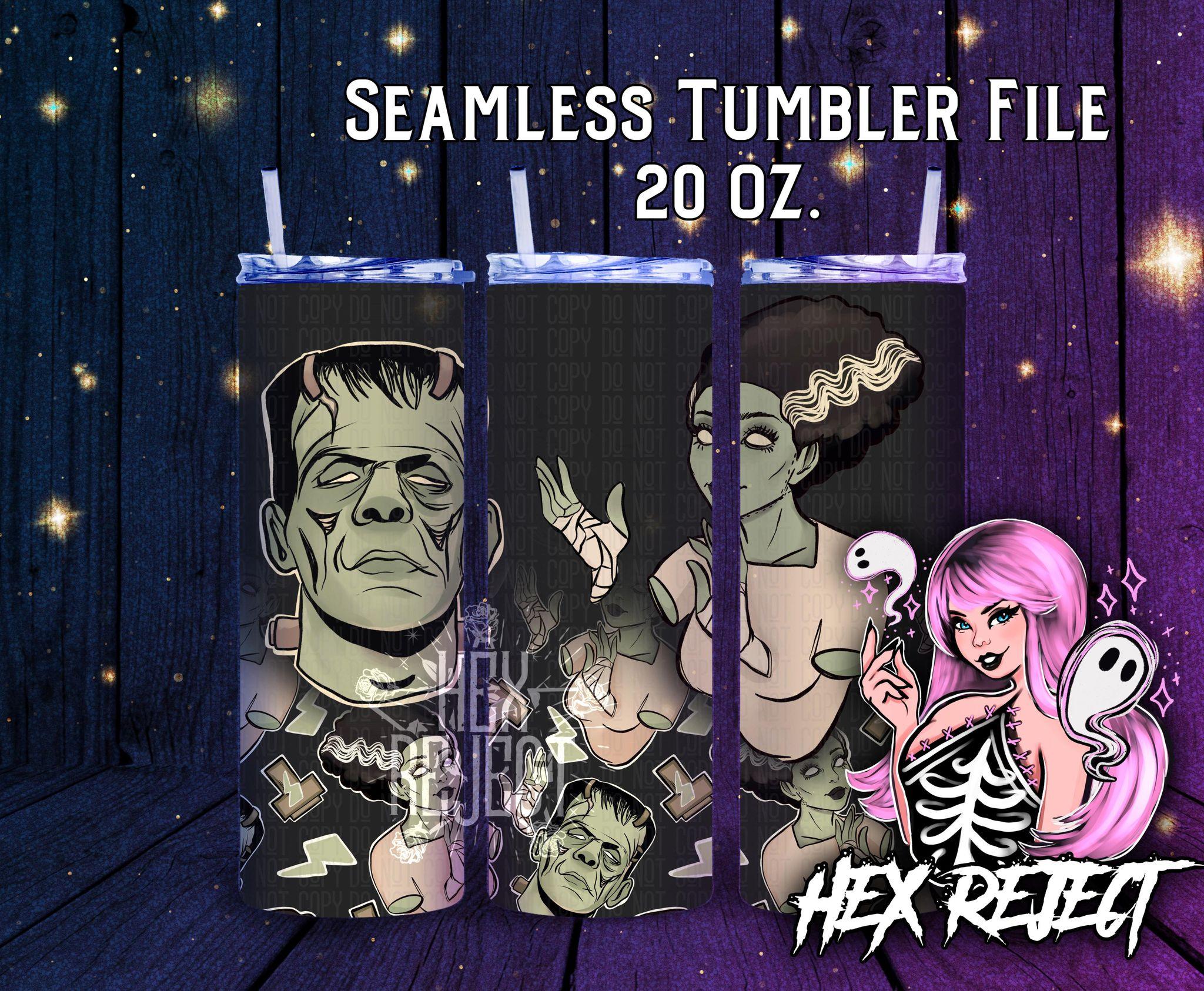 Neutralgoth Halloween - 20 oz. Tumbler Files - Hex Reject