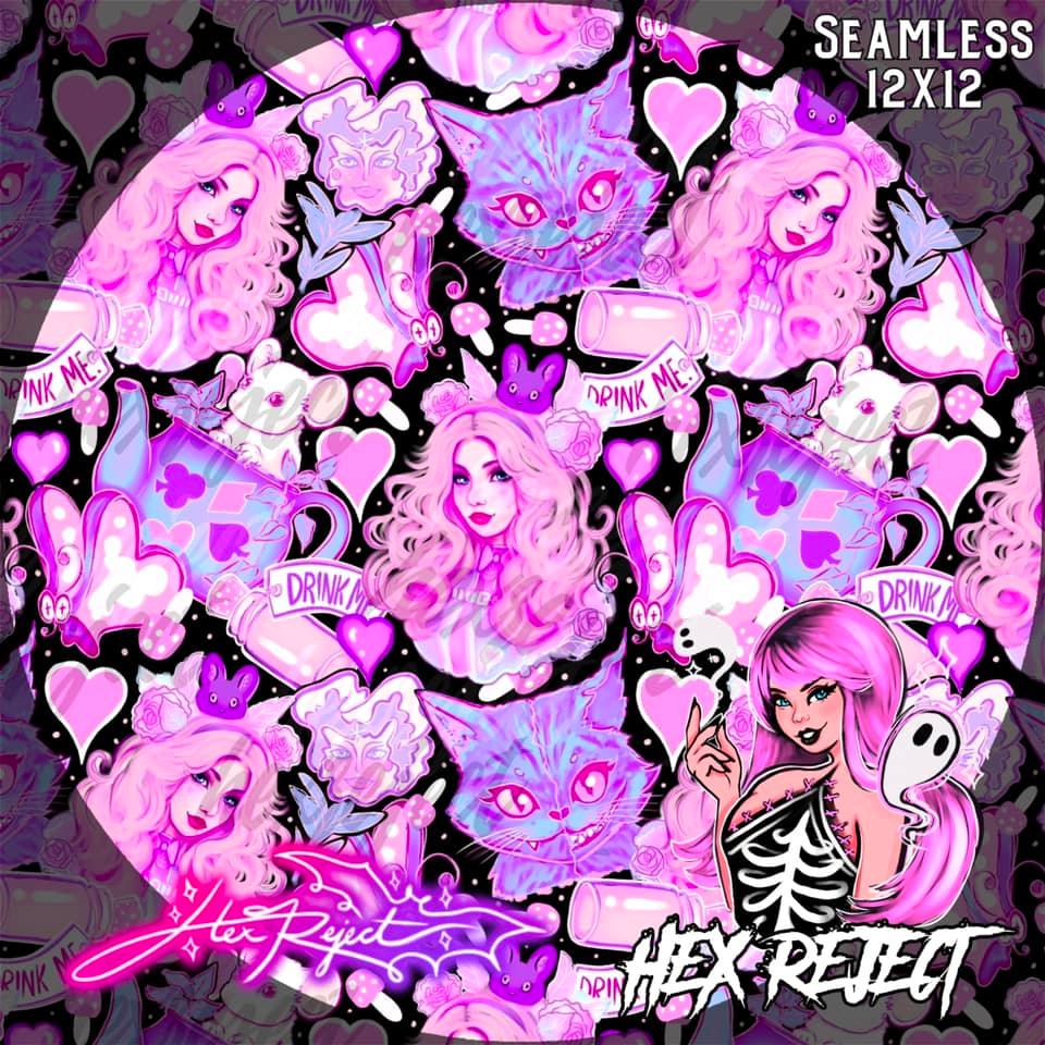 Pastel Wonderland - Seamless file - Hex Reject