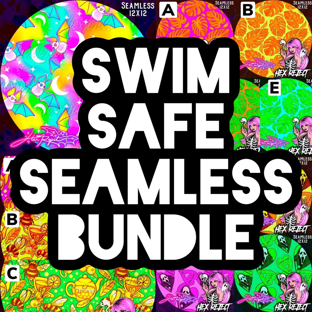 Swim Safe Seamless bundle - Hex Reject