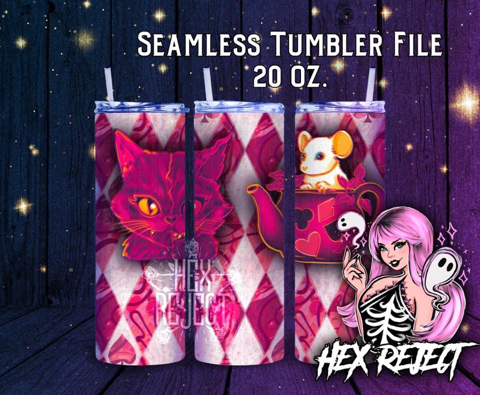 Wonderland - 20 oz. Tumbler Files - Hex Reject