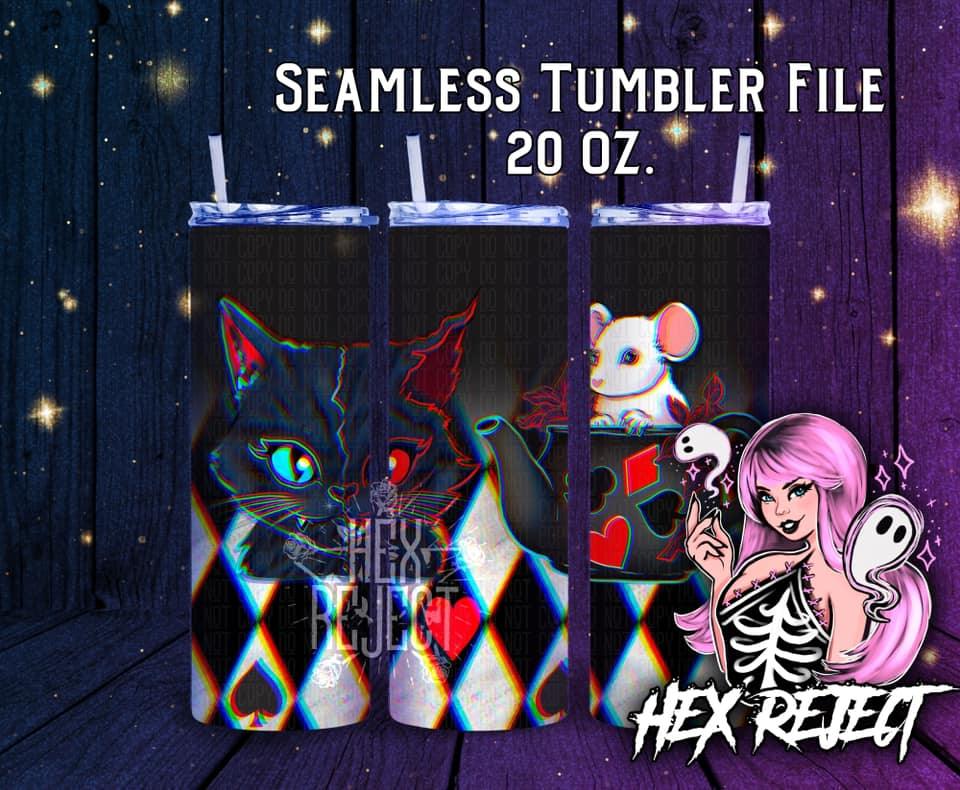 Wonderland - 20 oz. Tumbler Files - Hex Reject