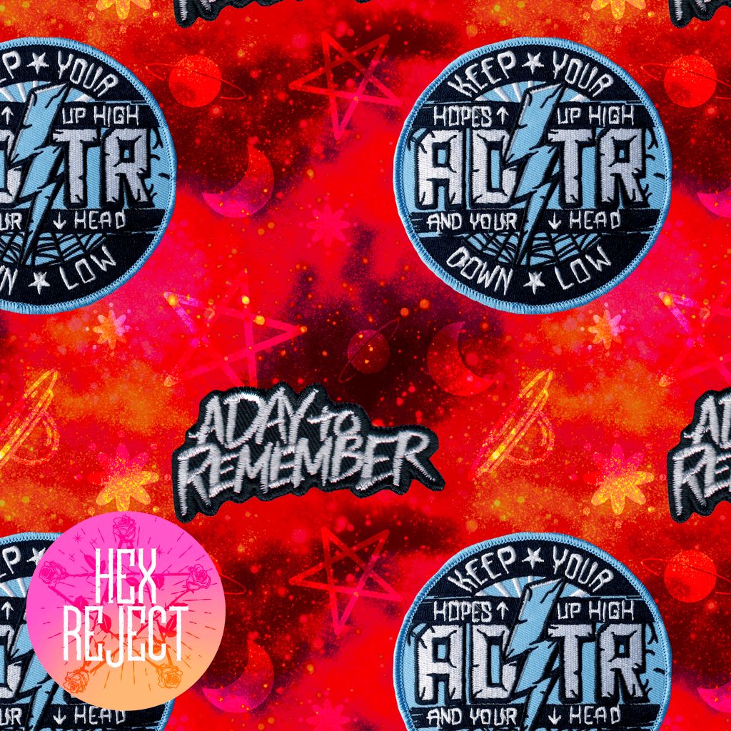 ADTR - Space bands seamless file - Hex Reject