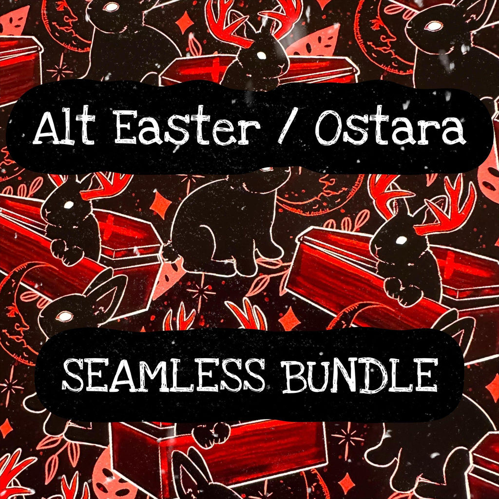 Alt Easter / Ostara - Seamless bundle - Hex Reject