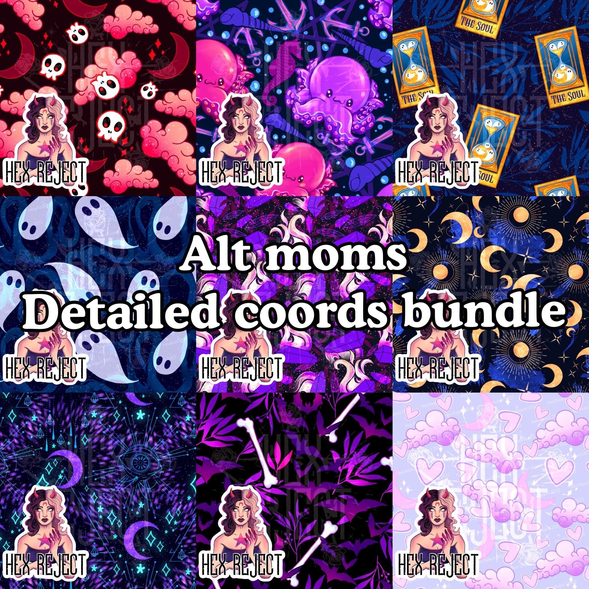 Alt moms - detailed coord seamless bundle - Hex Reject