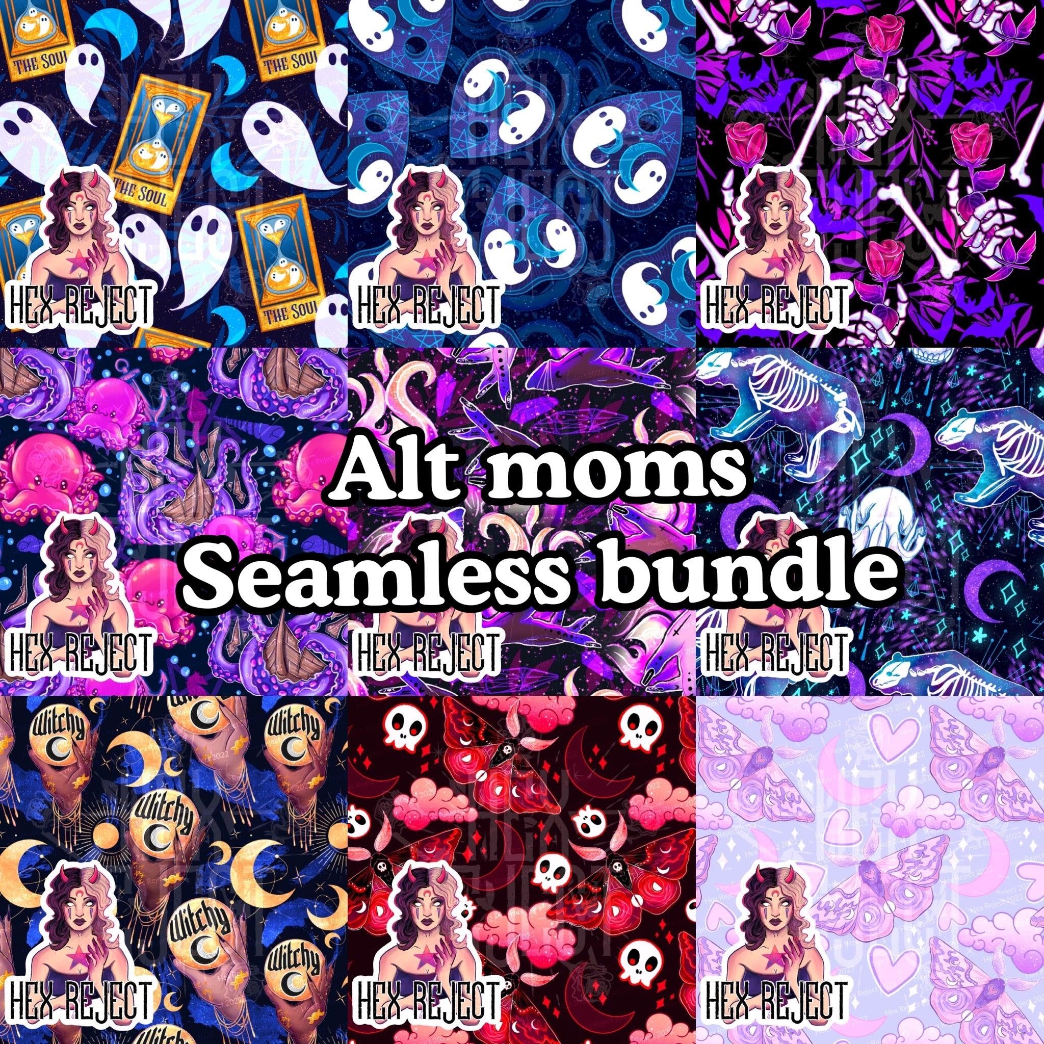 Alt moms - Seamless Bundle - Hex Reject