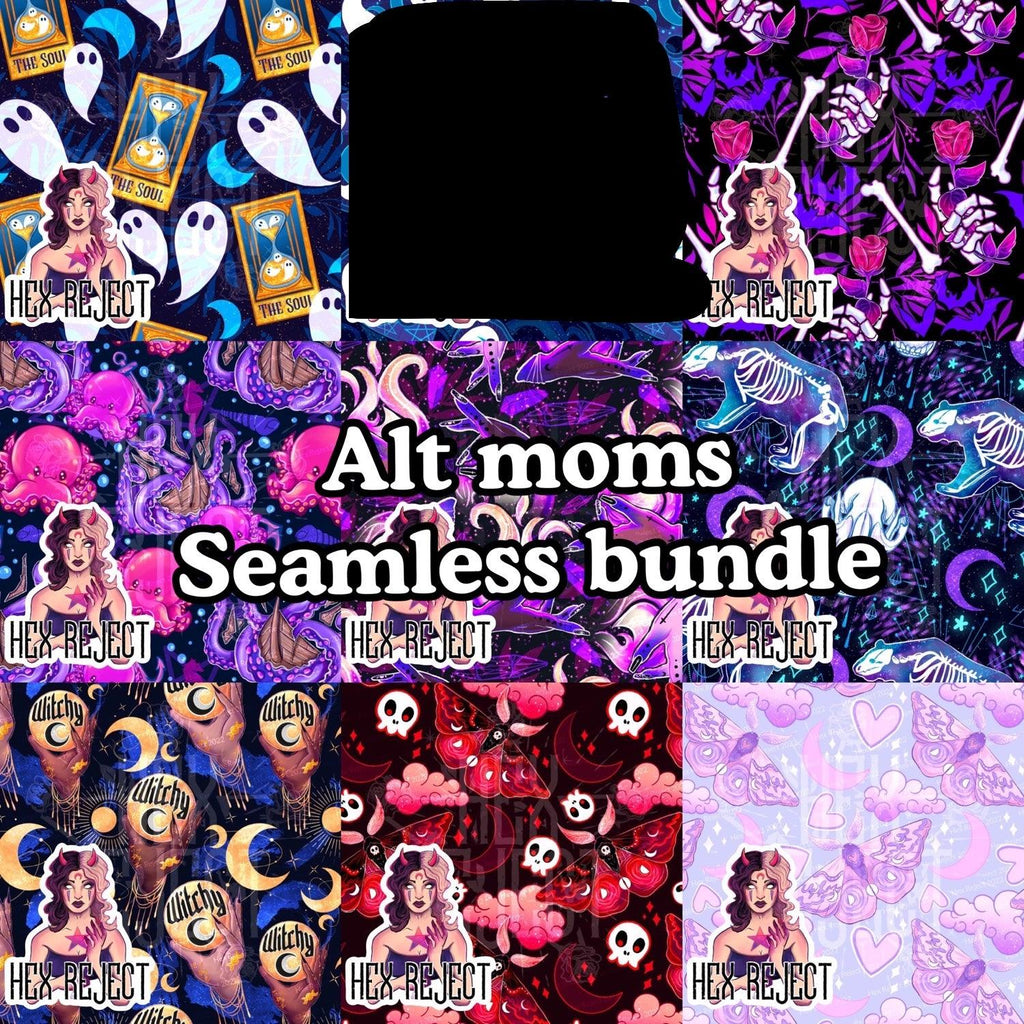 Alt moms - Seamless Bundle - Hex Reject