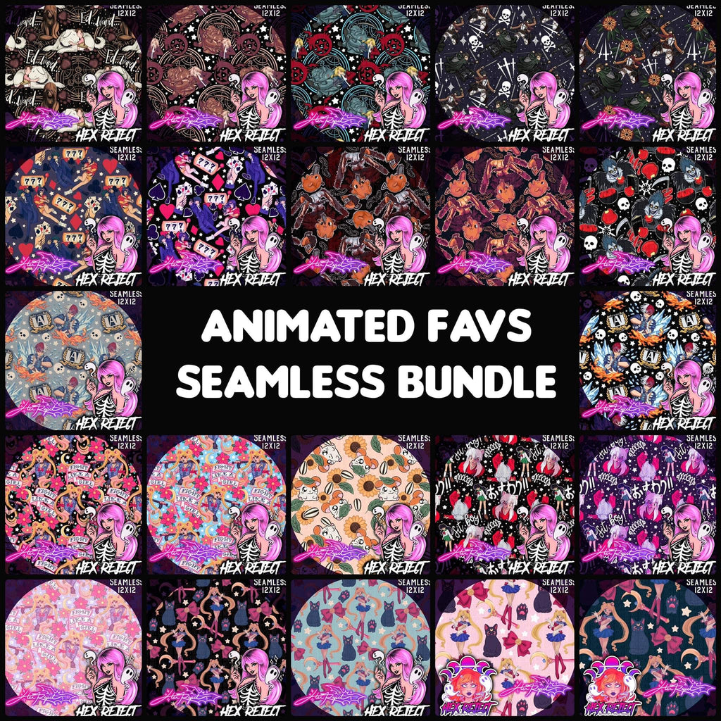 Animated Favs - Seamless bundle - Hex Reject