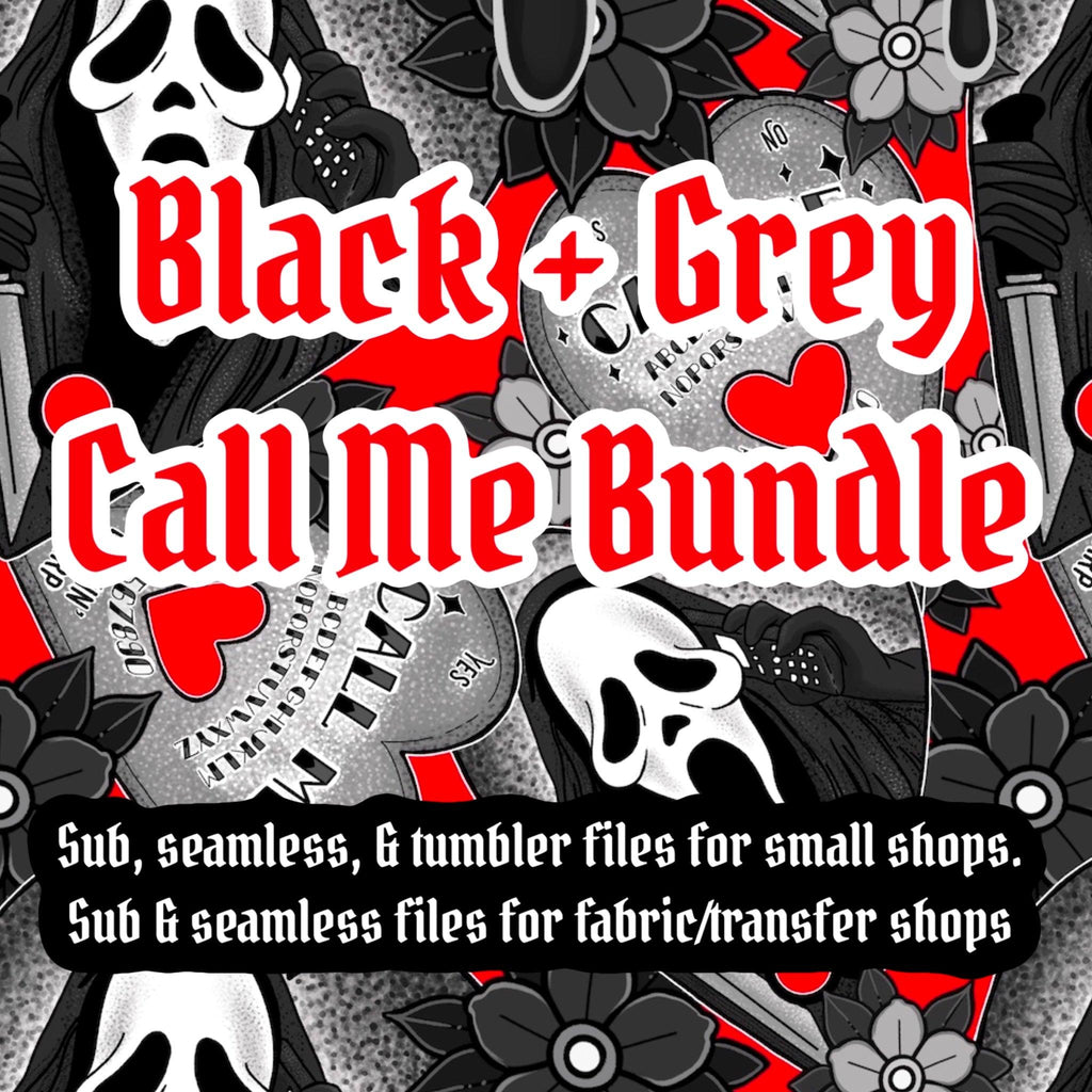 Black & Grey Call Me Bundle - Hex Reject