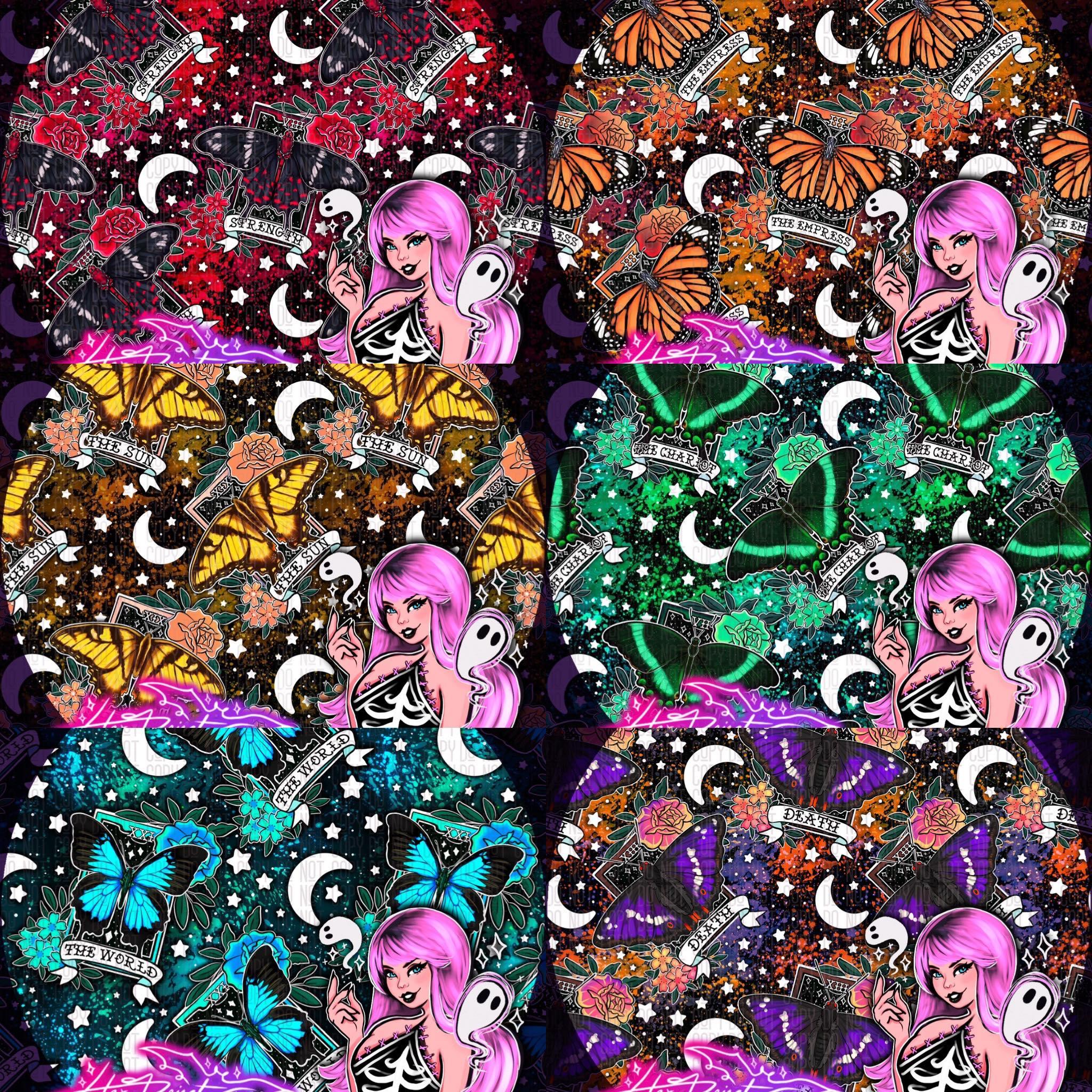 Butterfly Tarot - Seamless bundle - Hex Reject