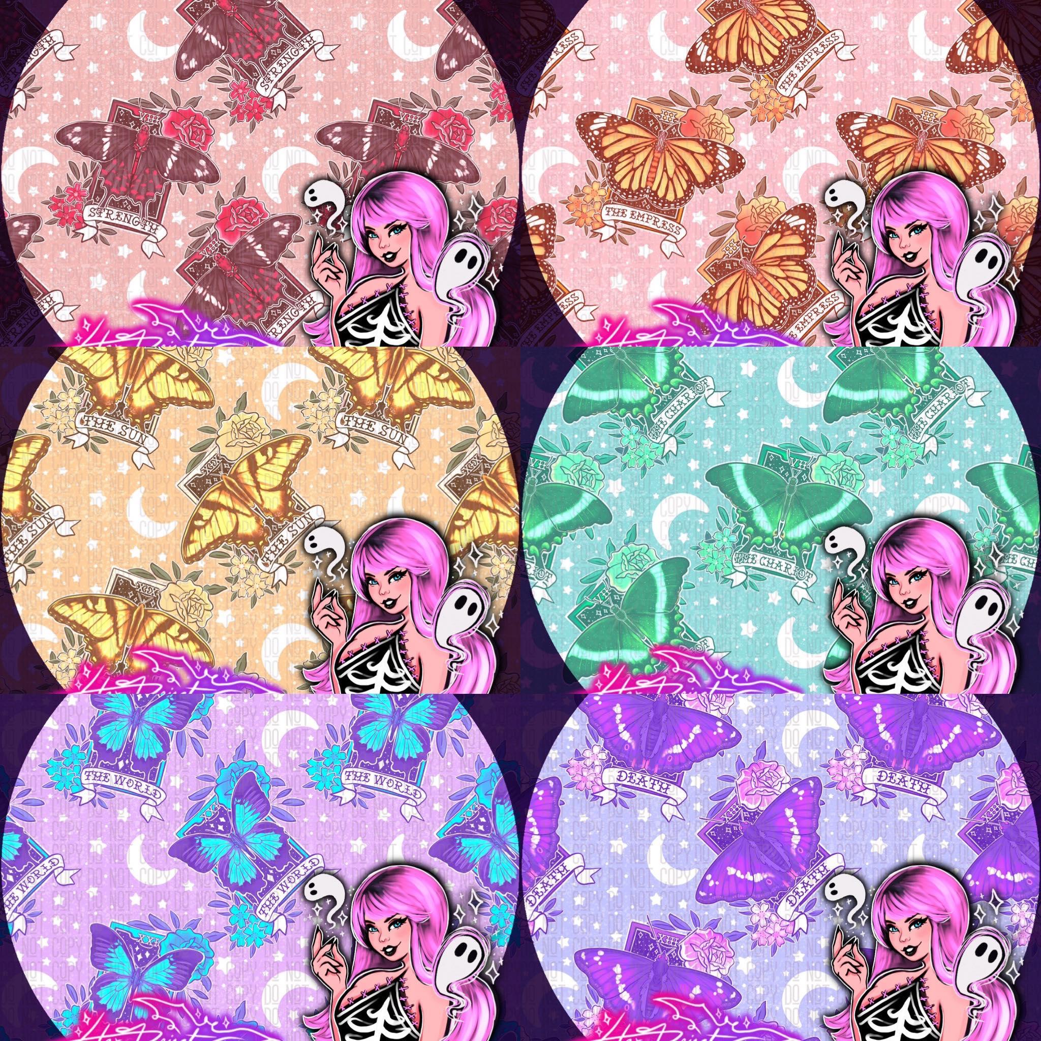 Butterfly Tarot - Seamless bundle - Hex Reject