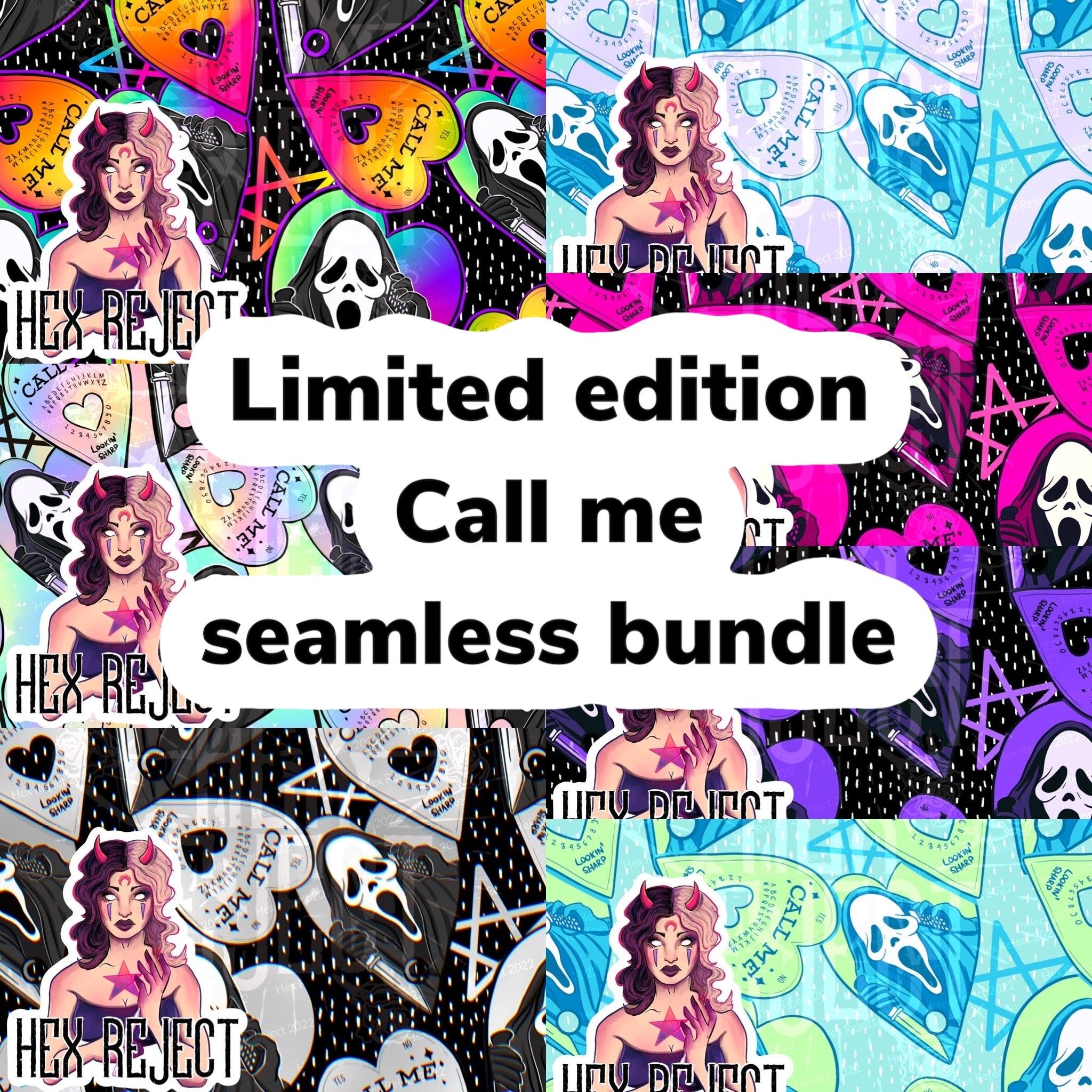 Call me limited edition - seamless bundle - Hex Reject