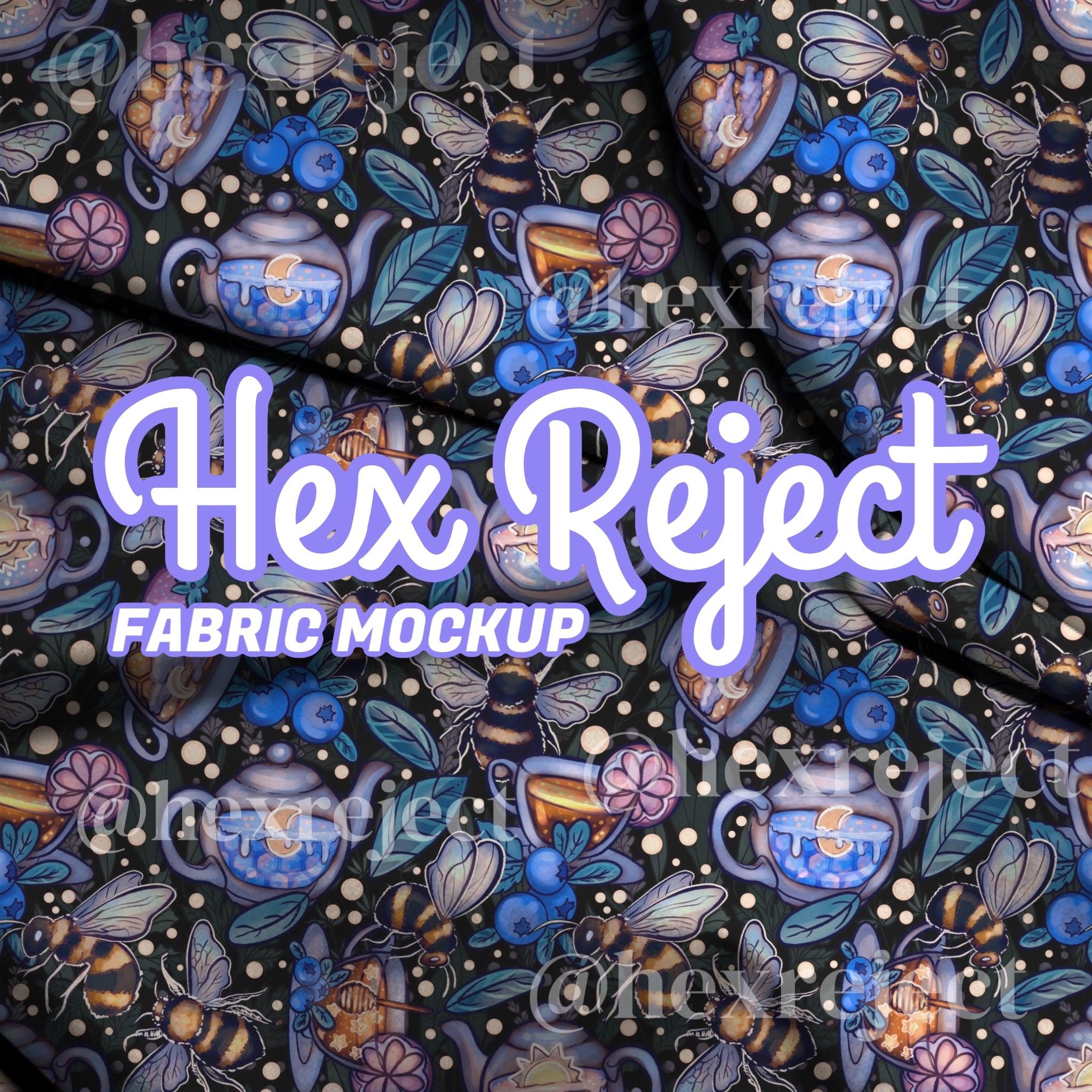 Fabric Mock-up #2 - Hex Reject