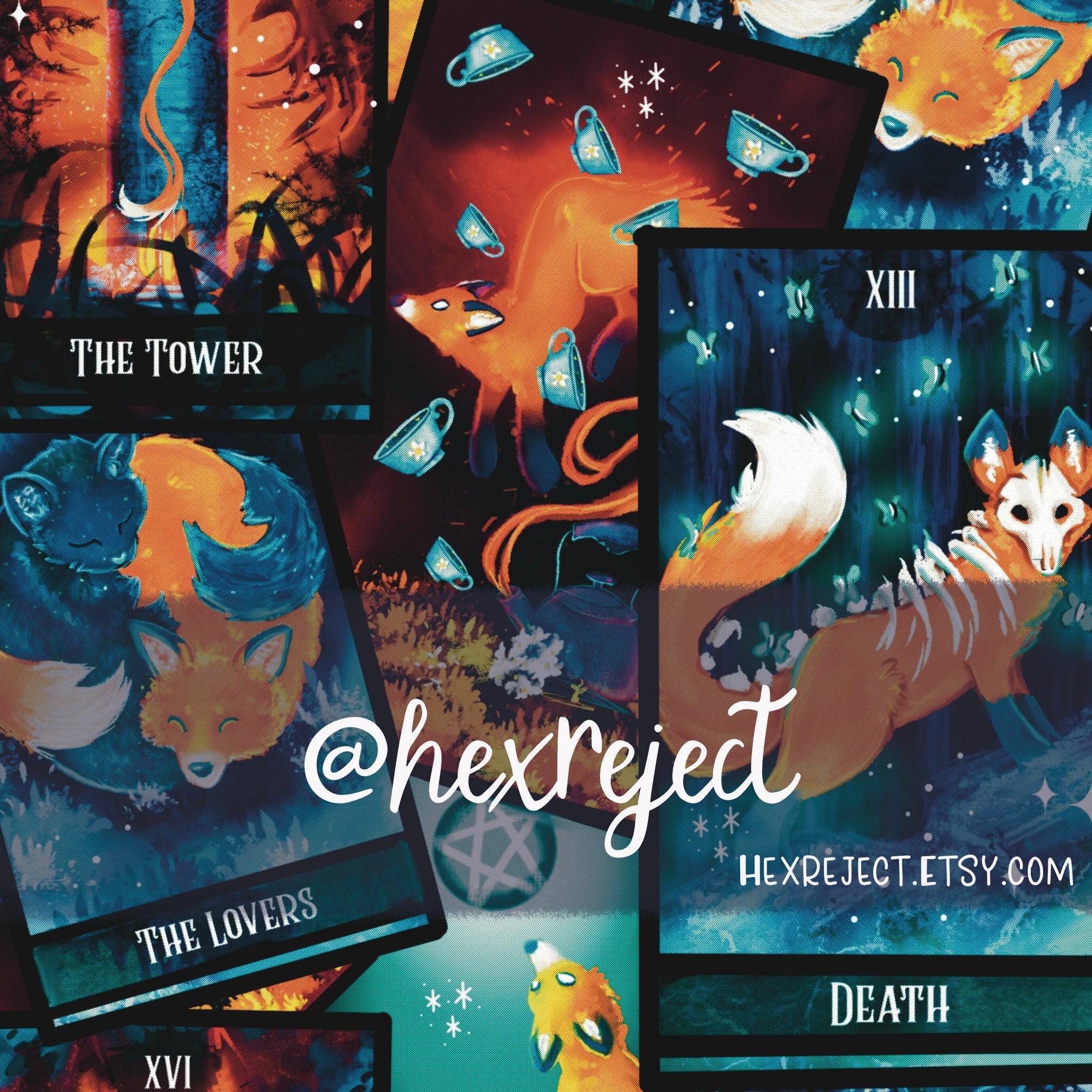 Fox Tarot Seamless Files - Hex Reject