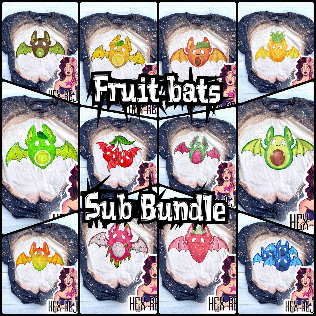 Fruit Bats - Sub File Bundle - Hex Reject