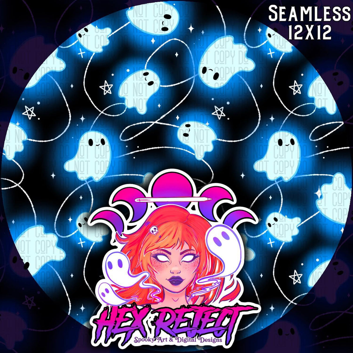 Ghosty String Lights Seamless file