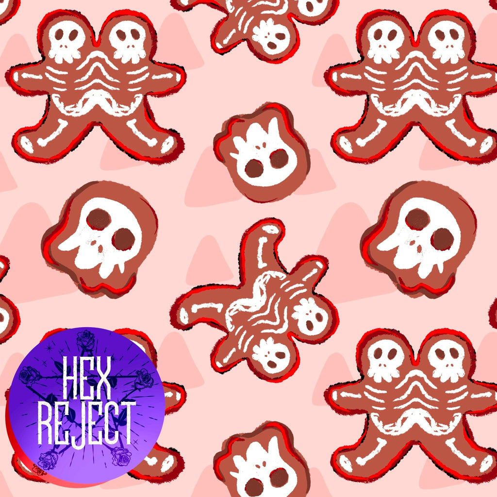 Gingerdead Twins - Seamless File - Hex Reject