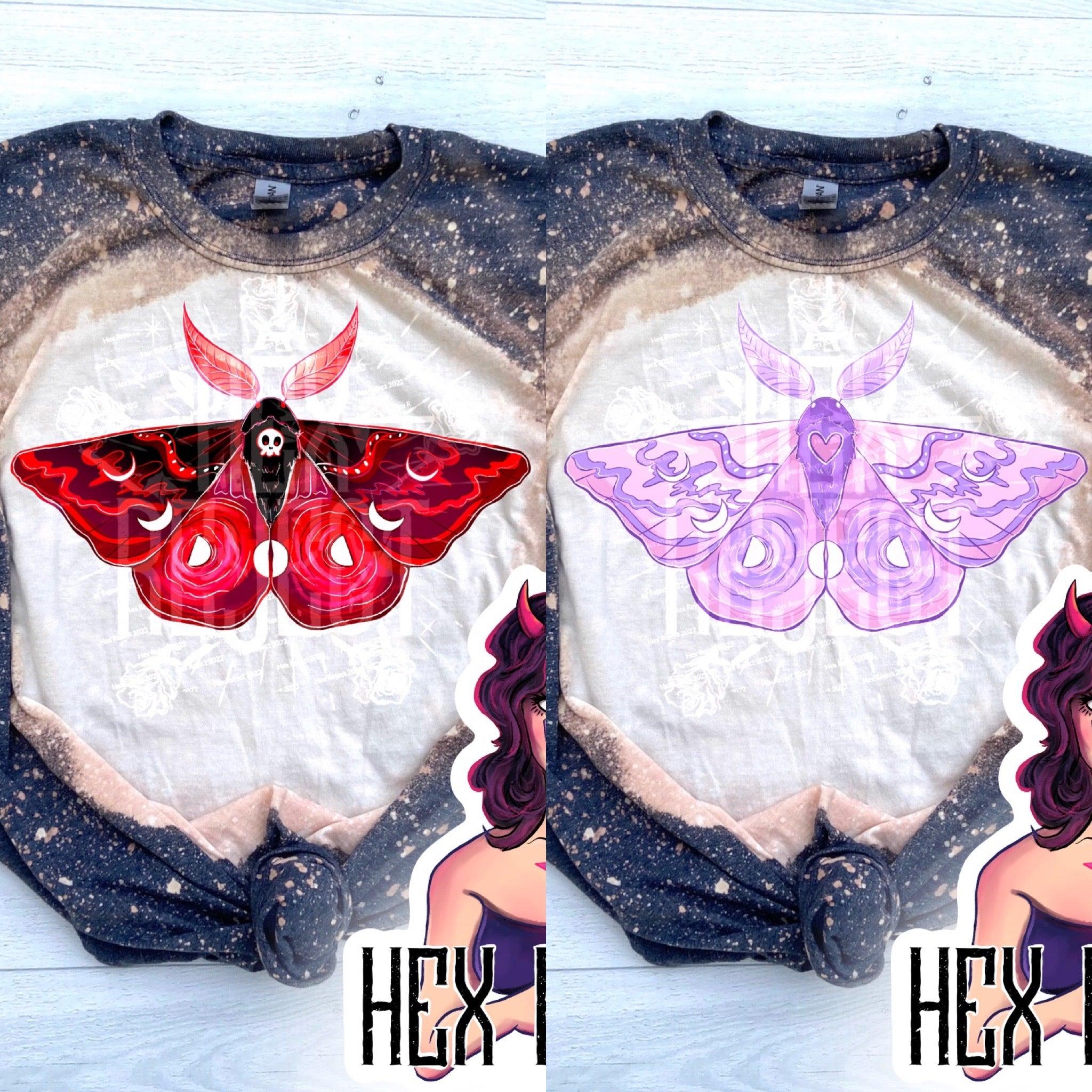 Goth Moth / Pastel goth moth - sub files - Hex Reject