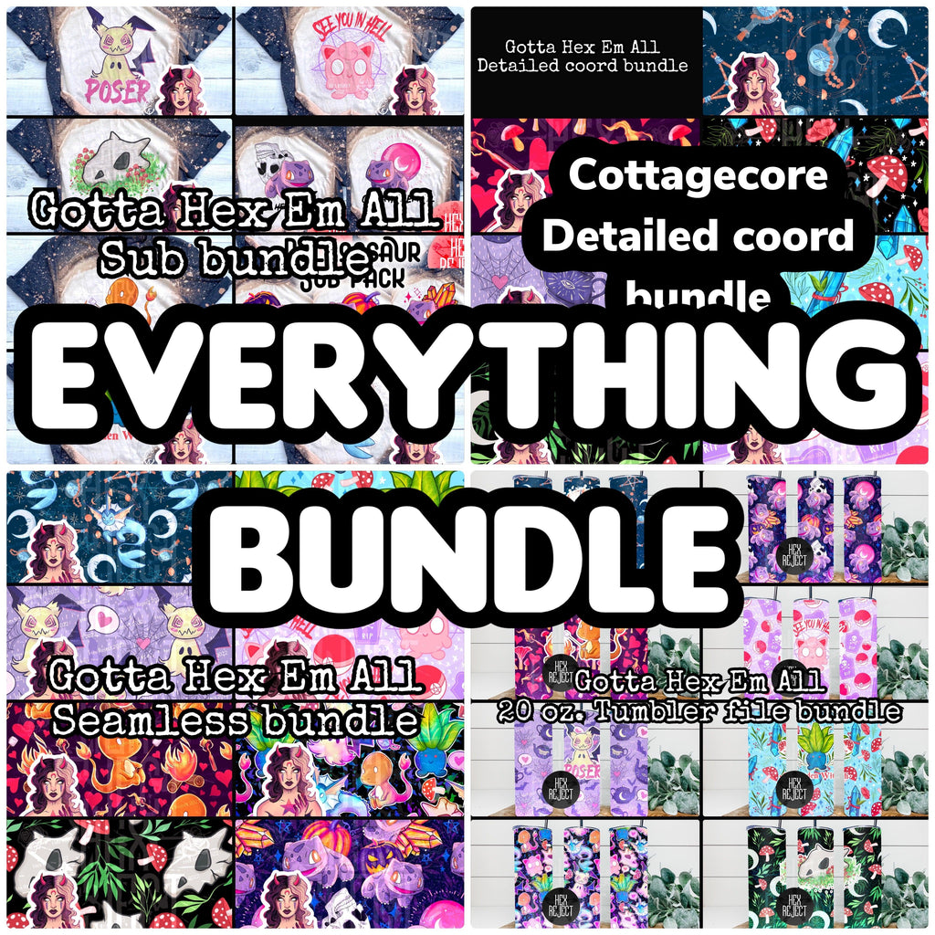 Gotta Hex Em All - Everything Bundle - Hex Reject