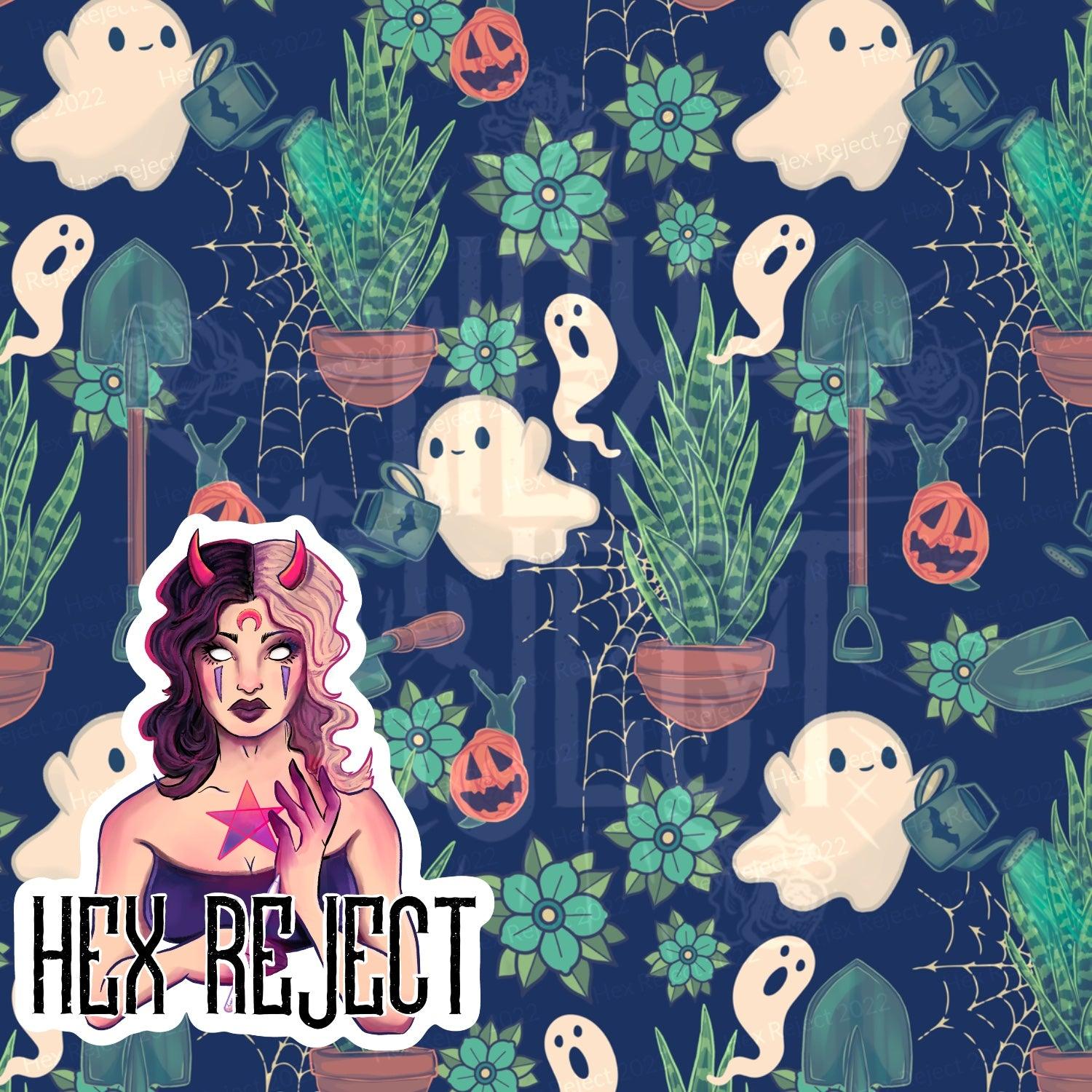 Haunted Garden - Seamless Files - Different Options - Hex Reject