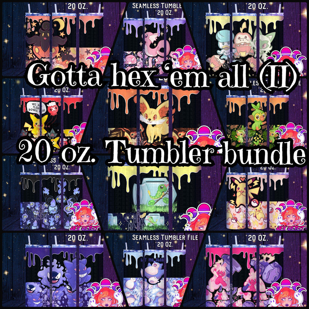 Hex 'Em All (II) - 20 oz. Tumbler Files - Hex Reject
