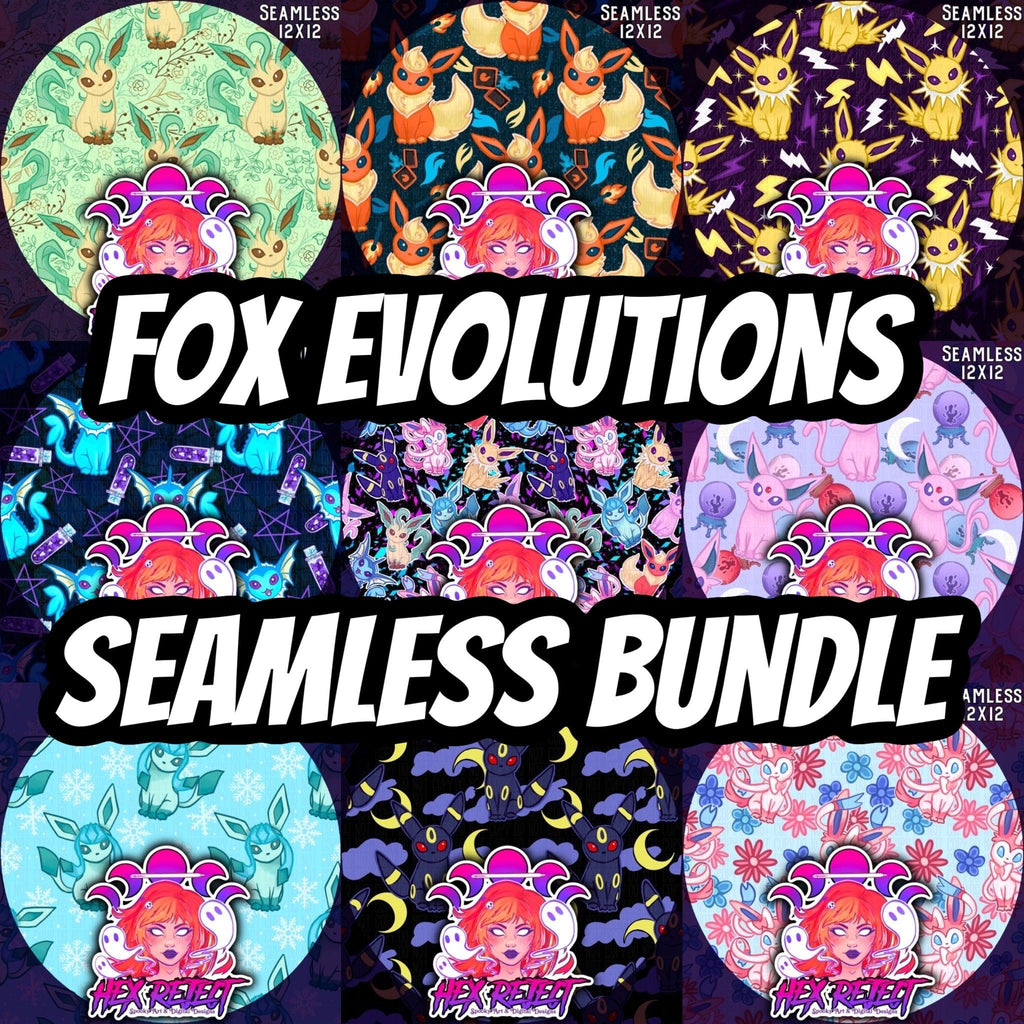 Hex 'Em All (II) Fox Evolutions Seamless Bundle - Hex Reject