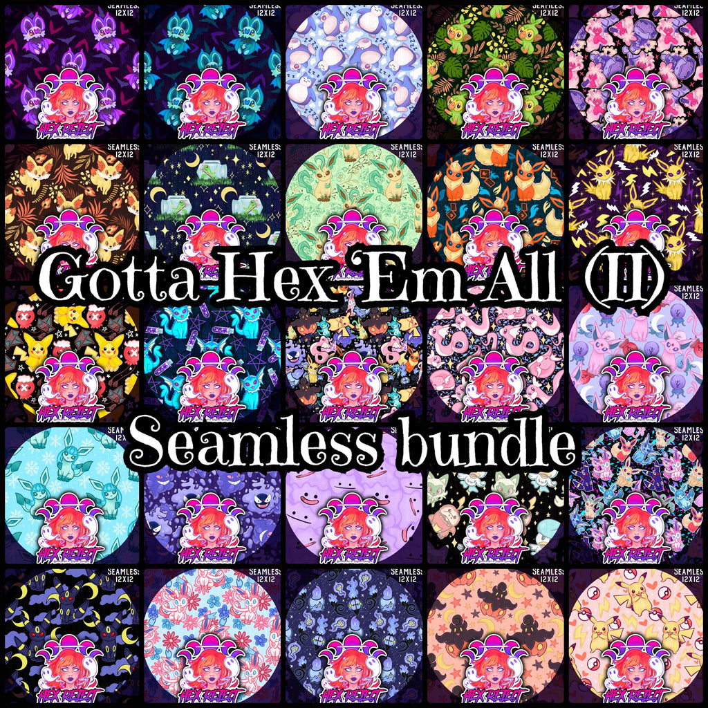 Hex 'Em All (II) Seamless Bundle - Hex Reject