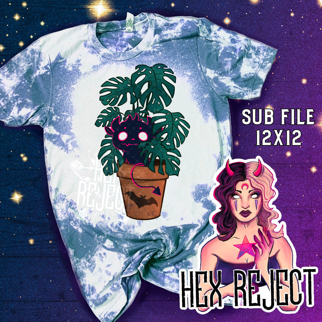 Hidden Monstera - Sub Files - Different Options - Hex Reject