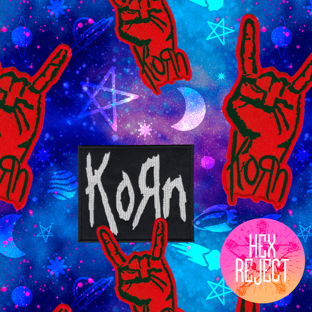 Korn - Space bands seamless file - Hex Reject