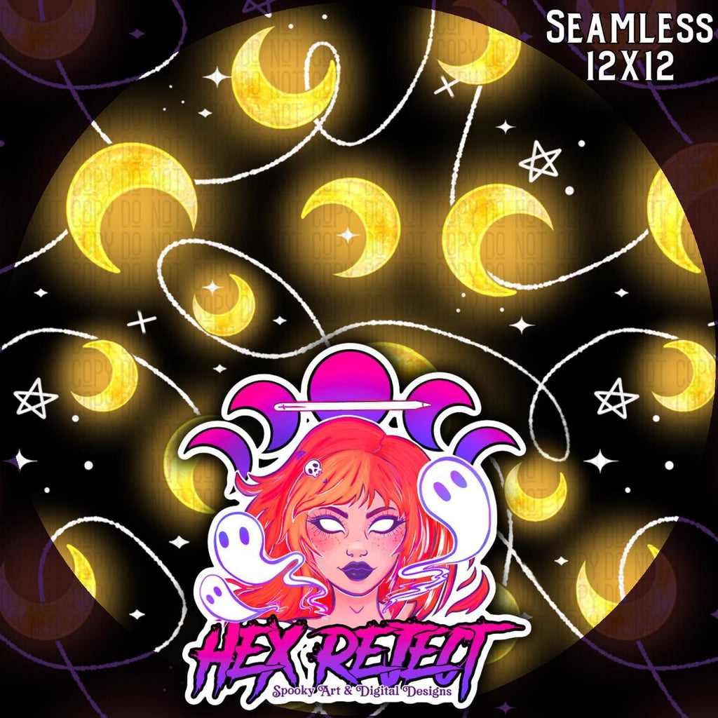Lunar String Lights - Seamless file - Hex Reject