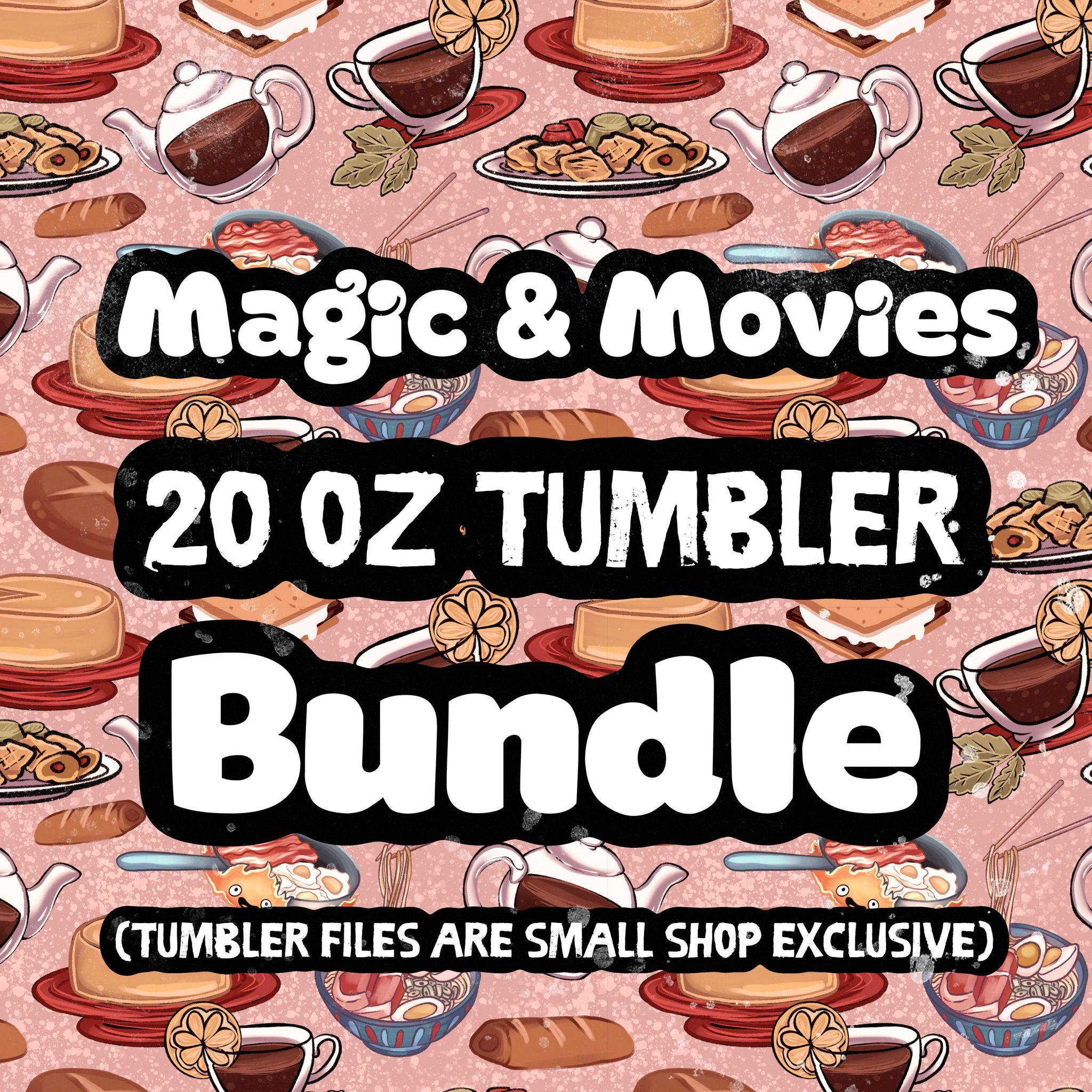 Magic and Movies - 20 oz. Tumbler Bundle - Hex Reject