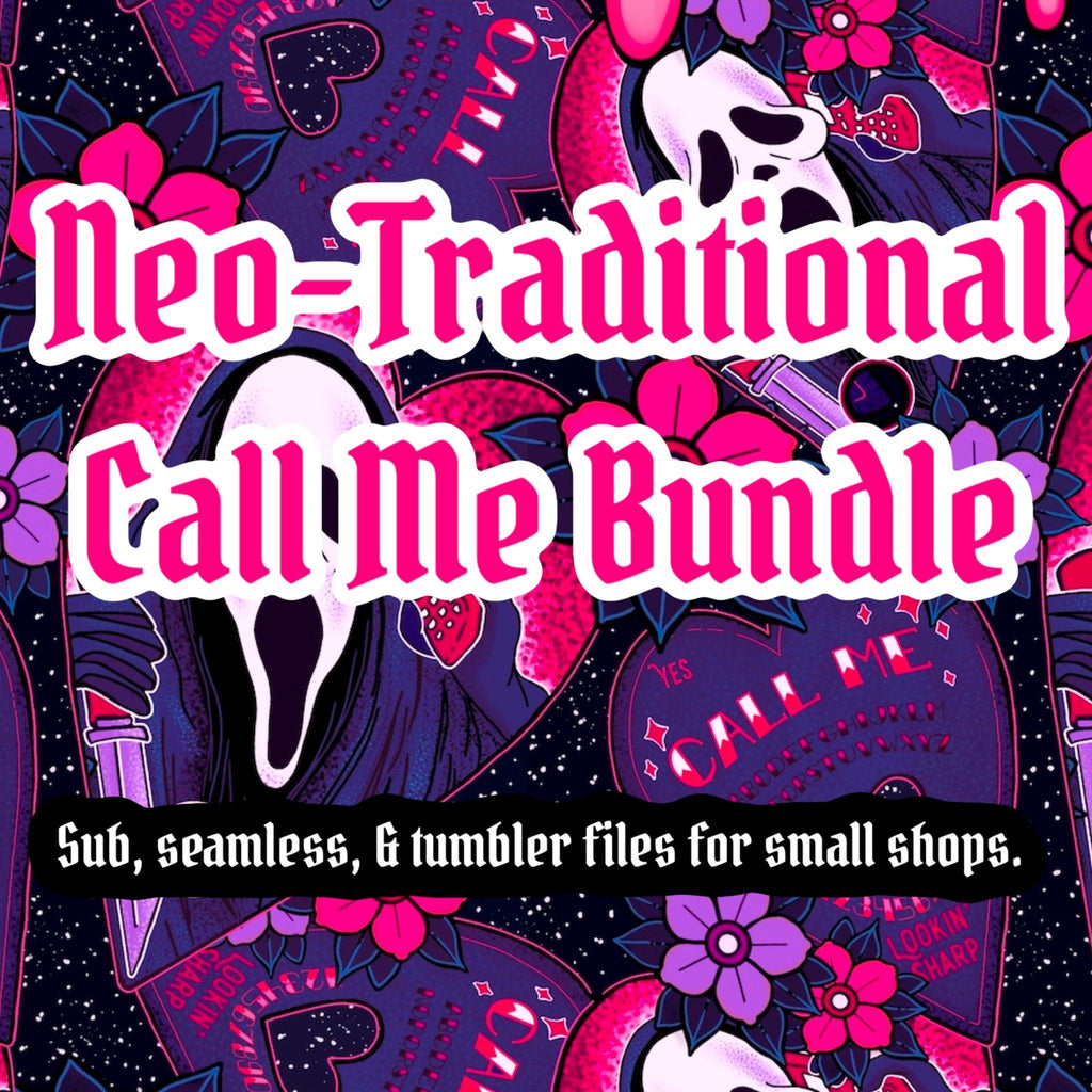 Neo-Traditional Call Me Bundle - small shop exclusive - Hex Reject