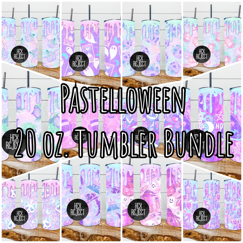 Pastelloween - 20 oz. Tumbler Files - Hex Reject