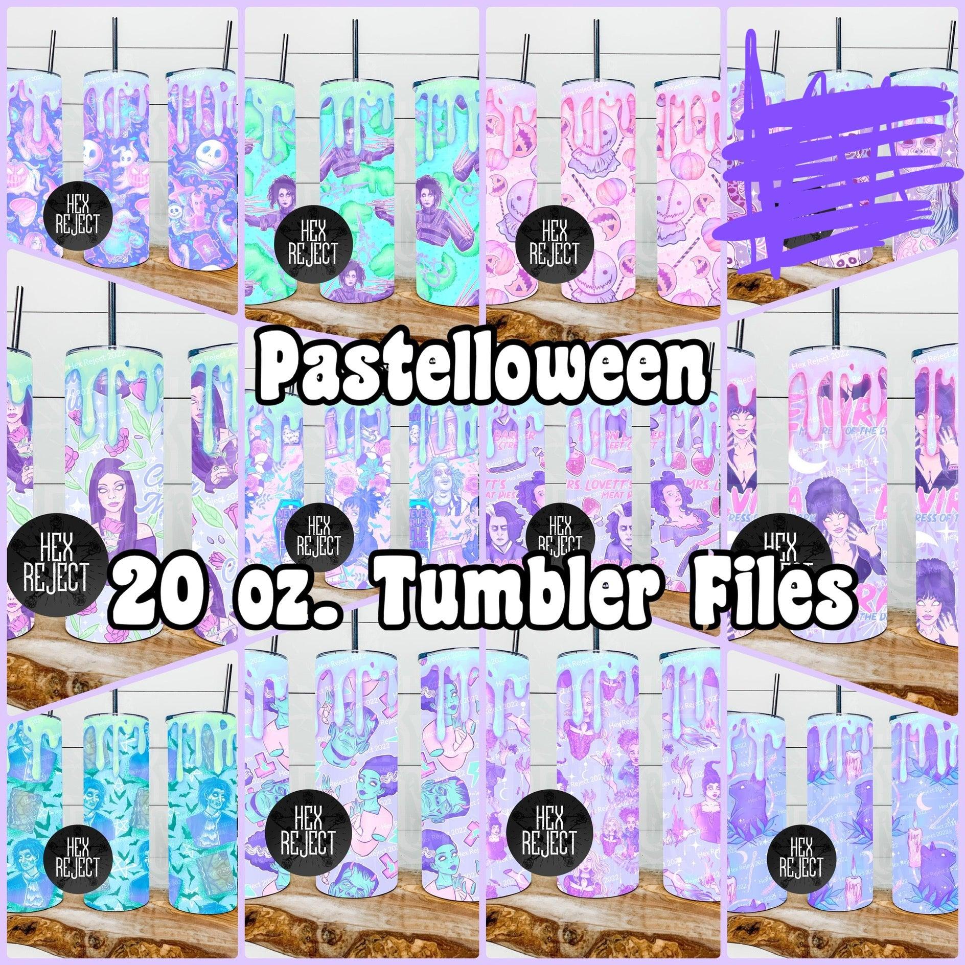 Pastelloween - 20 oz. Tumbler Files - Hex Reject