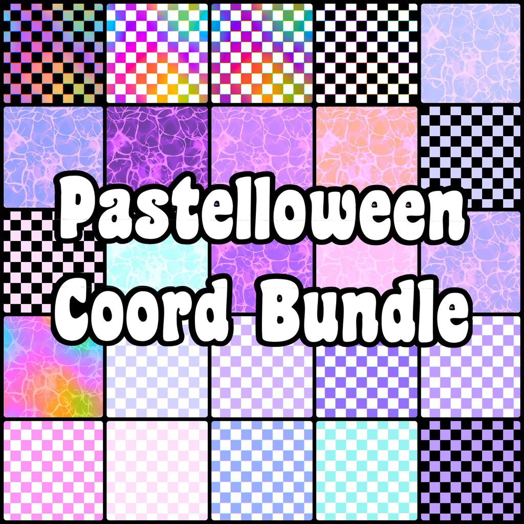 Pastelloween & Pride Pastels Seamless Coord bundle - Hex Reject