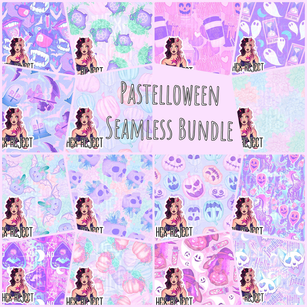 Pastelloween Seamless bundle - Hex Reject