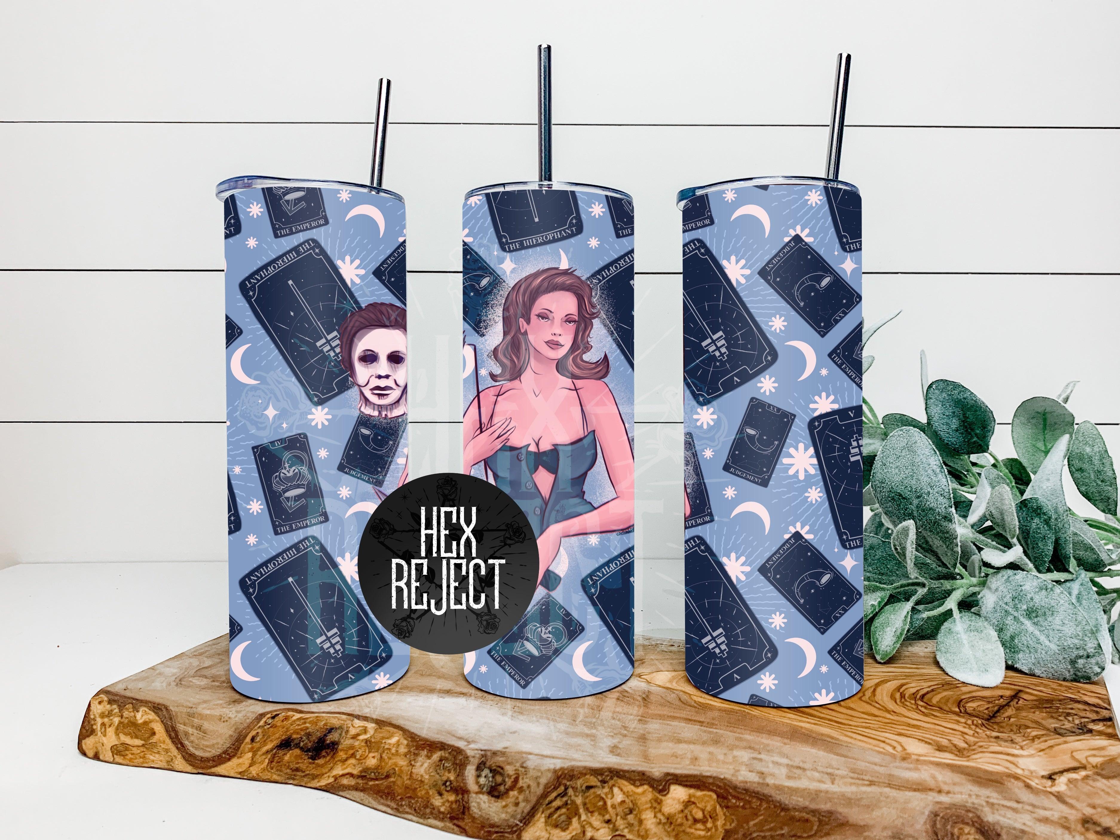 Pin-up Horror - 20 oz. Tumbler files - Hex Reject