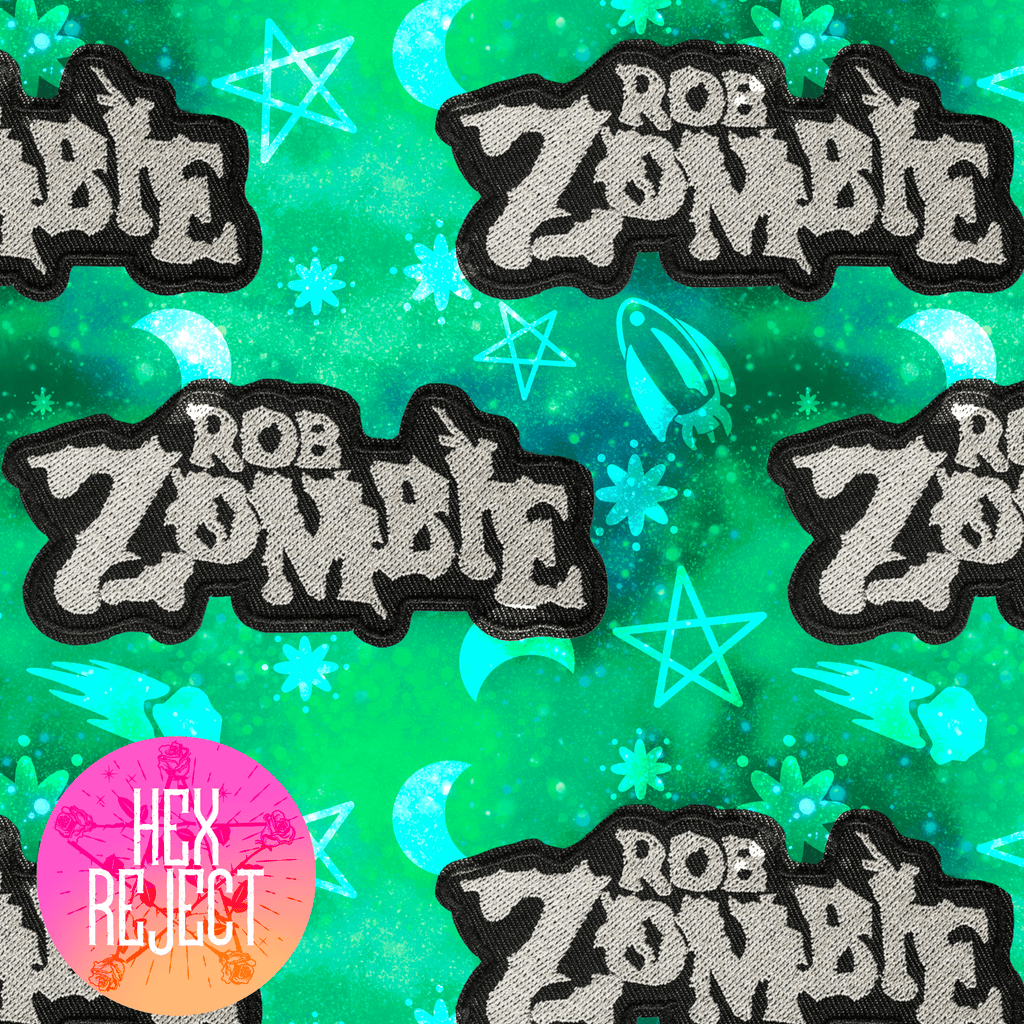 Rob Zombie - Space bands seamless file - Hex Reject