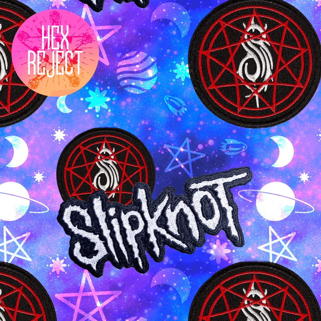 Slipknot - Space bands seamless file - Hex Reject