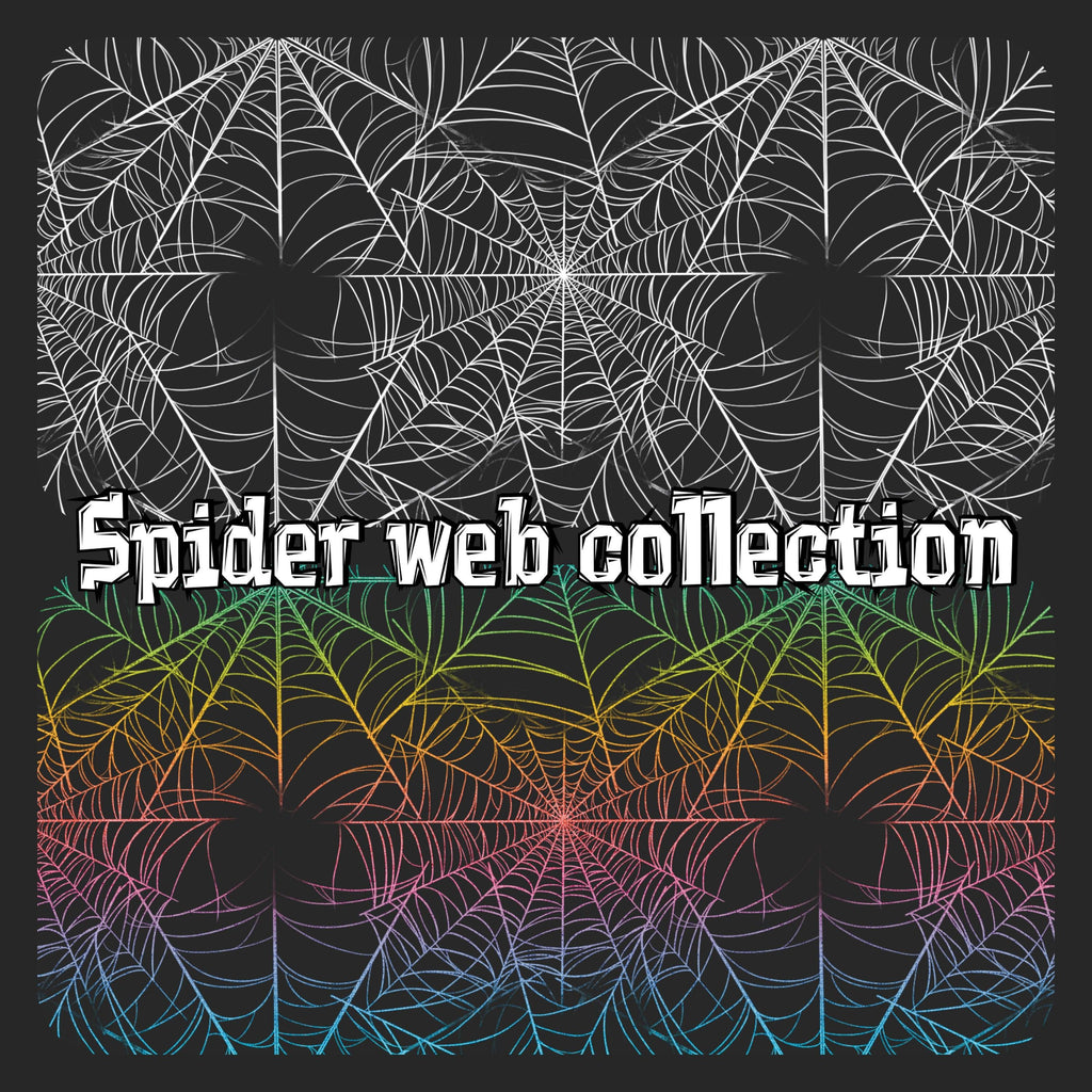 Spider Web Collection - seamless files - Hex Reject