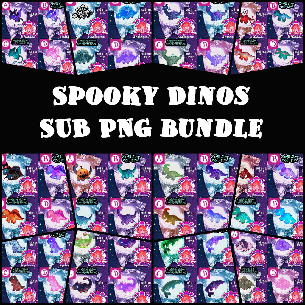 Spooky Dinos Sub Bundle - Hex Reject